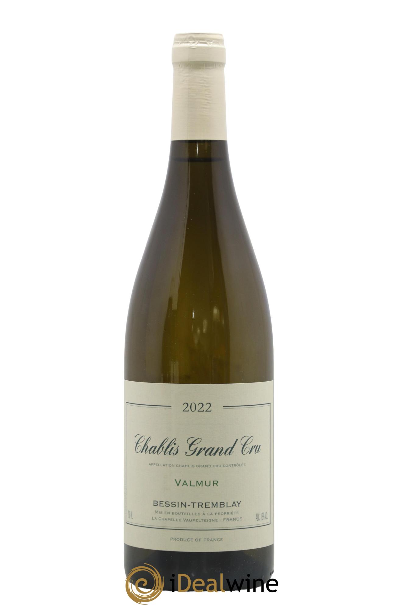 Chablis Grand Cru Valmur Bessin-Tremblay 2022 - Posten von 1 Flasche - 0