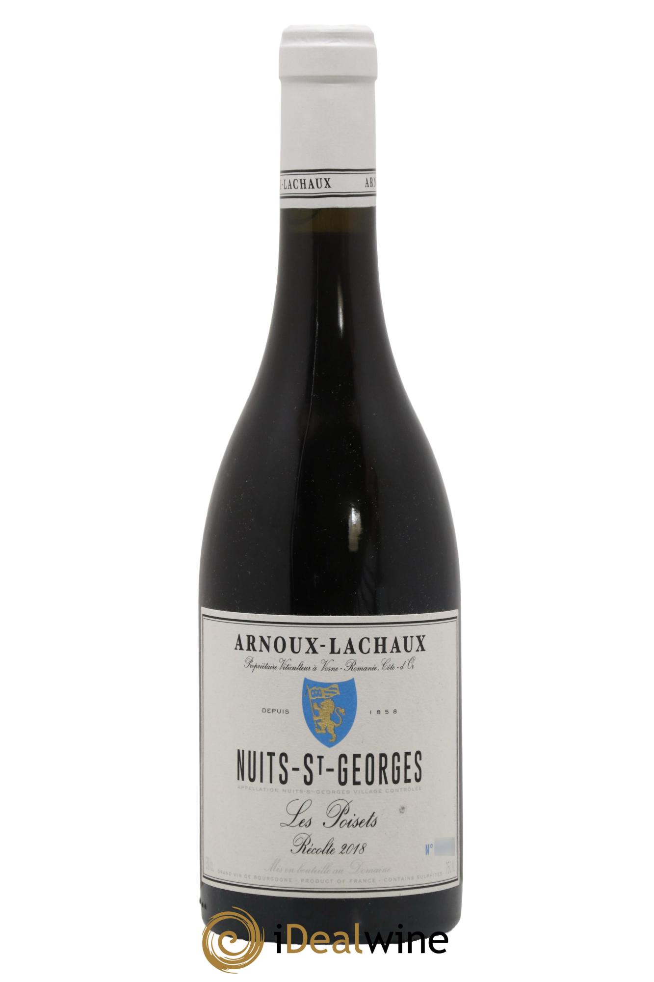 Nuits-Saint-Georges Les Poisets Arnoux-Lachaux (Domaine) 2018 - Lot de 1 bouteille - 0
