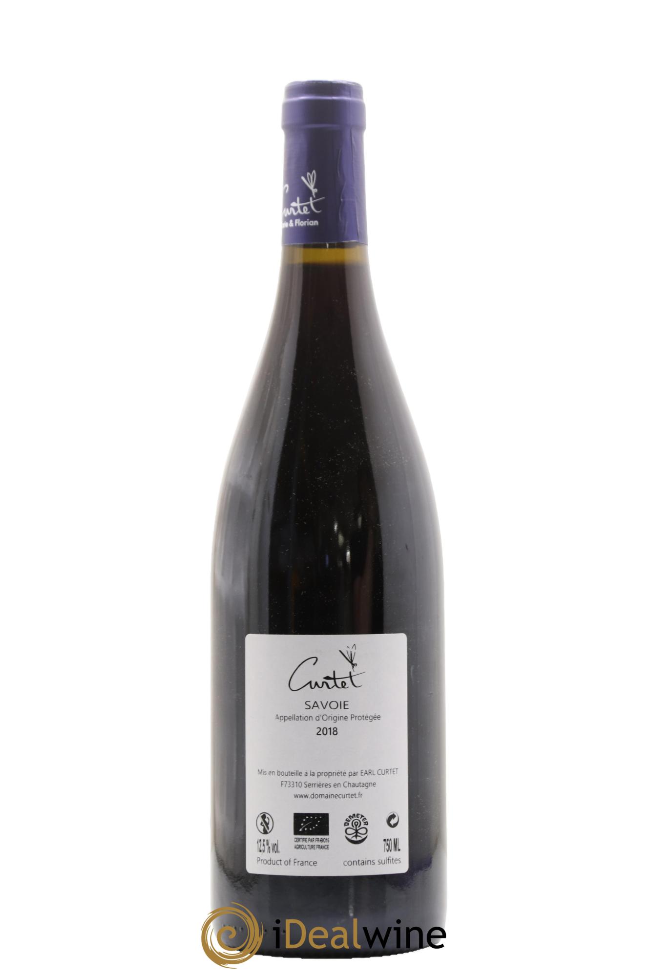 Vin de Savoie Autrement Marie et Florian Curtet 2018 - Lot de 1 bouteille - 1