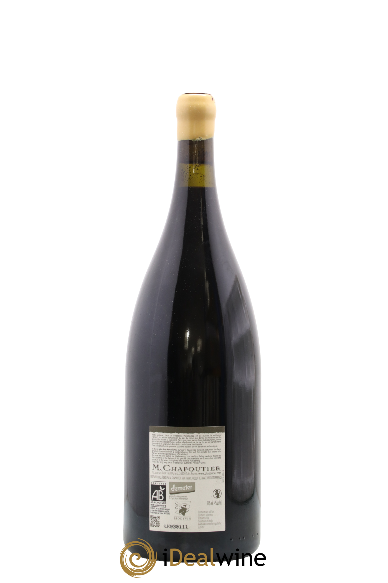 Hermitage Ermitage Le Méal Chapoutier 2009 - Lot de 1 magnum - 1