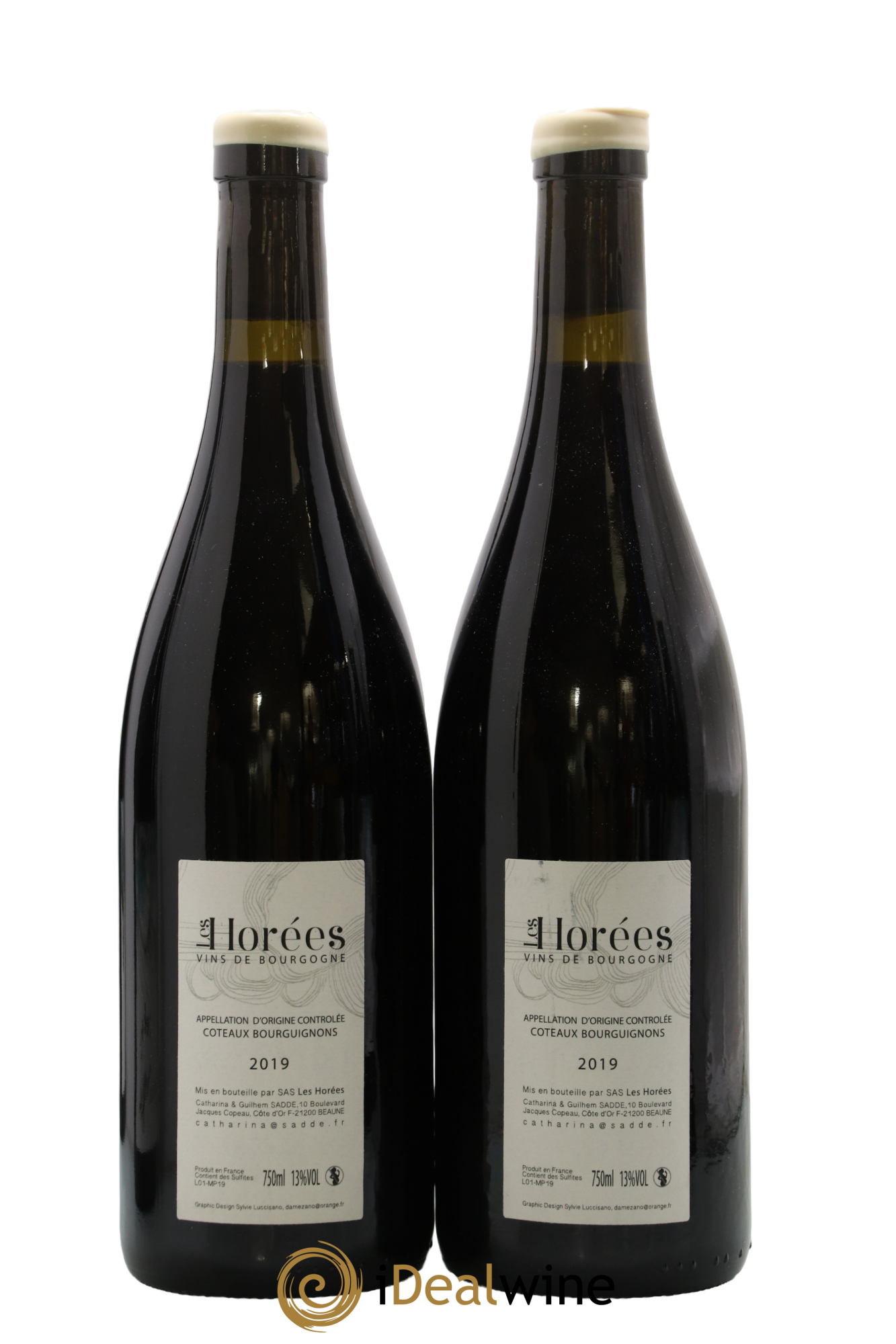 Coteaux Bourguignons Mon Poulain Les Horées 2019 - Posten von 2 Flaschen - 1