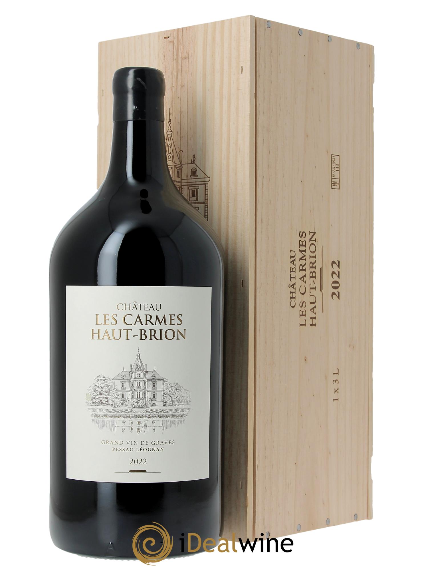 Château Les Carmes Haut-Brion  2022 - Lot de 1 double magnum - 0