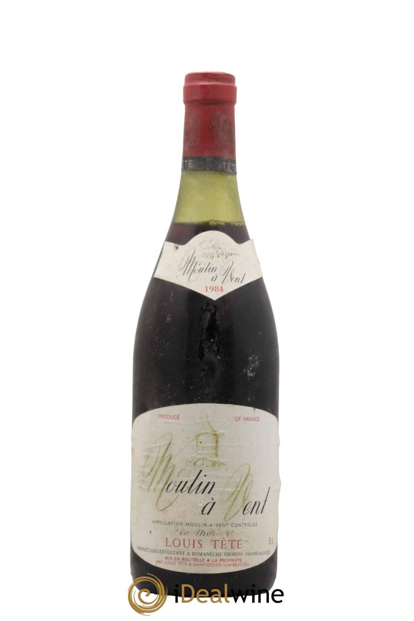 Moulin-à-Vent Louis Tete 1984 - Lot de 1 bouteille - 0