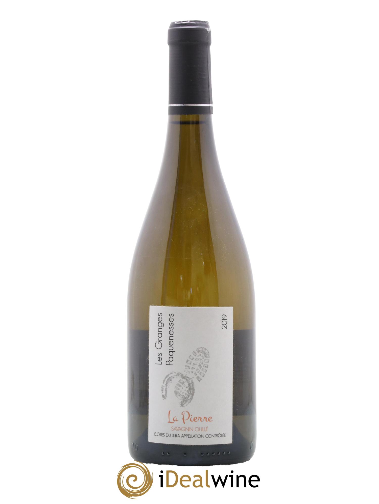 Côtes du Jura Savagnin La Pierre Les Granges Paquenesses 2019 - Lot de 1 bouteille - 0