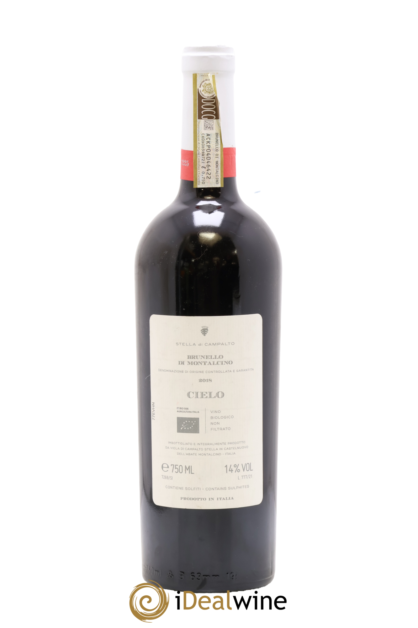 Brunello di Montalcino DOCG Cielo Podere S. Giuseppe Stella di Campalto 2018 - Lot de 1 bouteille - 1