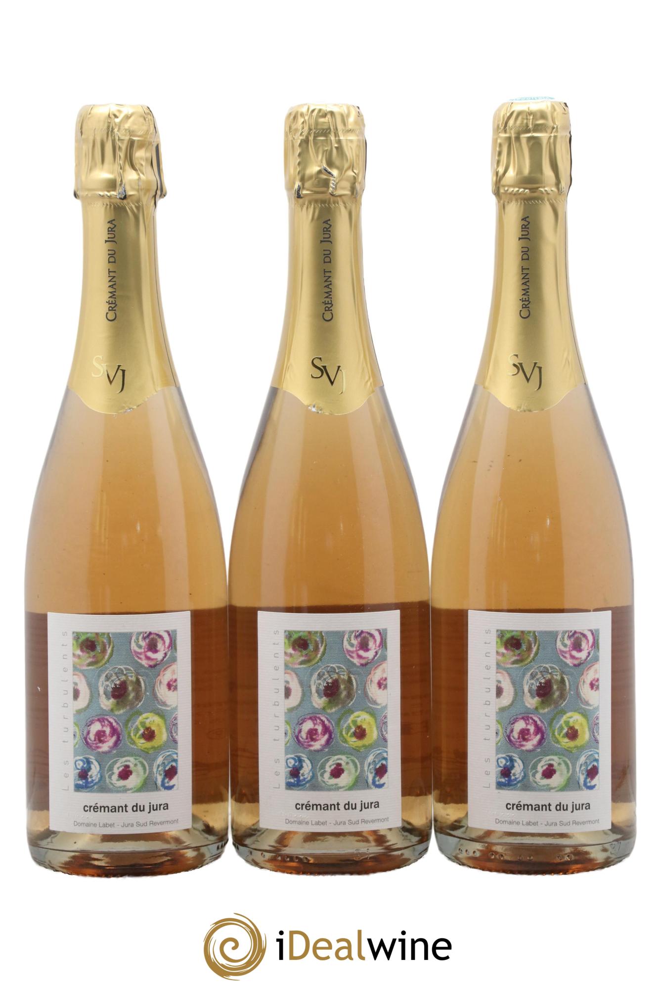 Crémant du Jura Romain - Julien - Charline Labet 2022 - Lotto di 3 bottiglie - 0