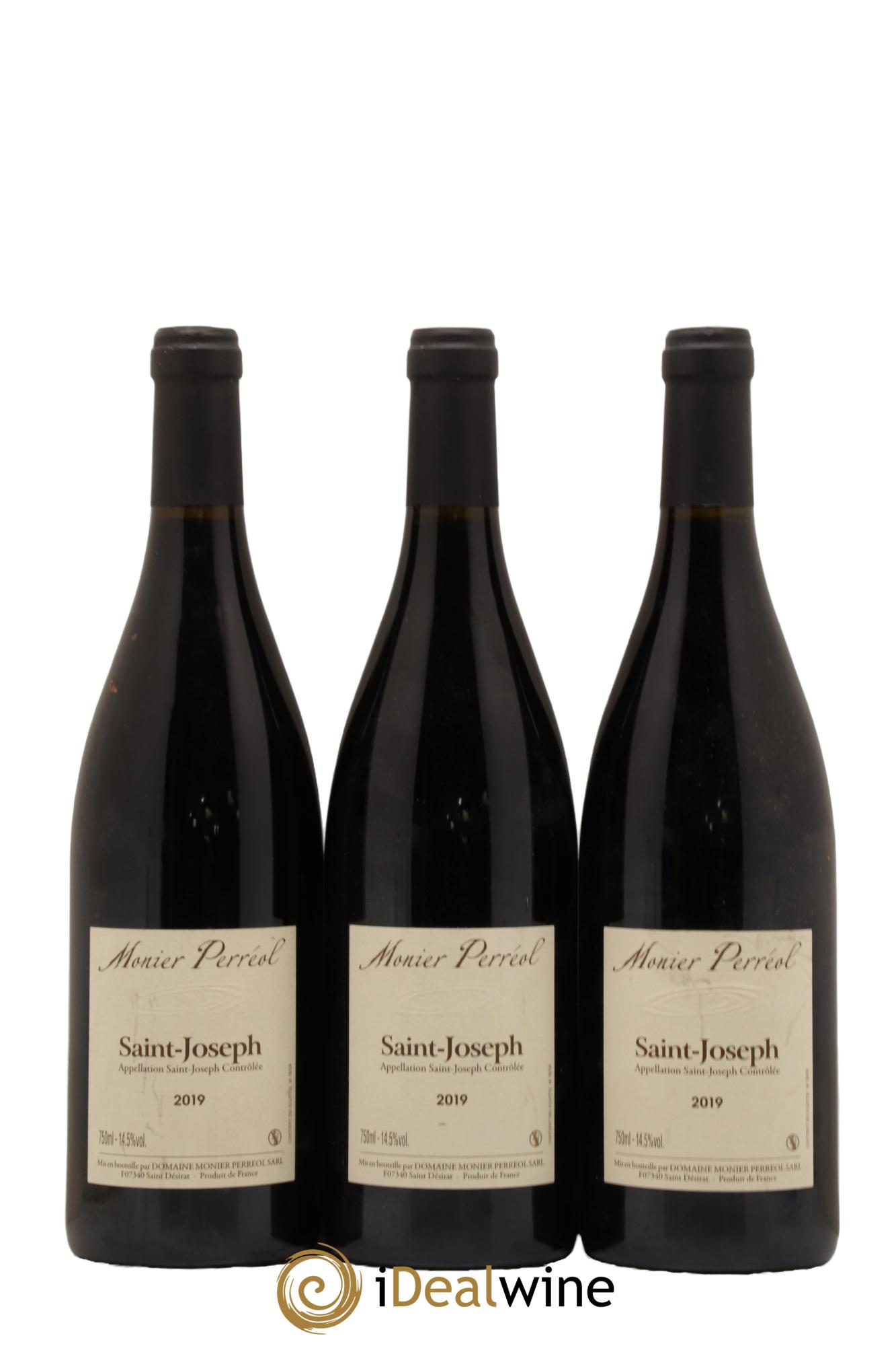 Saint-Joseph Monier Perréol 2019 - Lot de 3 bouteilles - 0