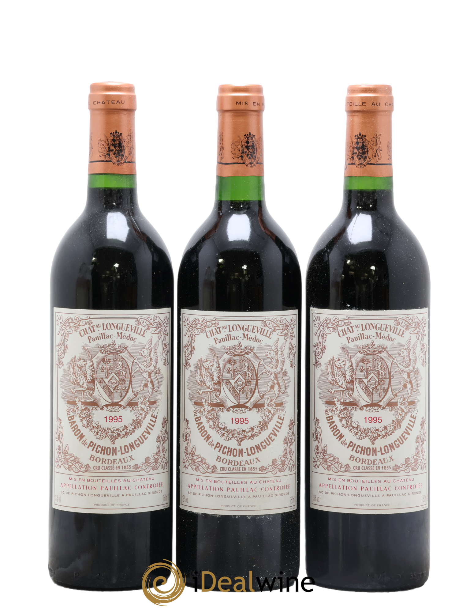 Pichon Longueville Baron 2ème Grand Cru Classé 1995 - Posten von 12 Flaschen - 4