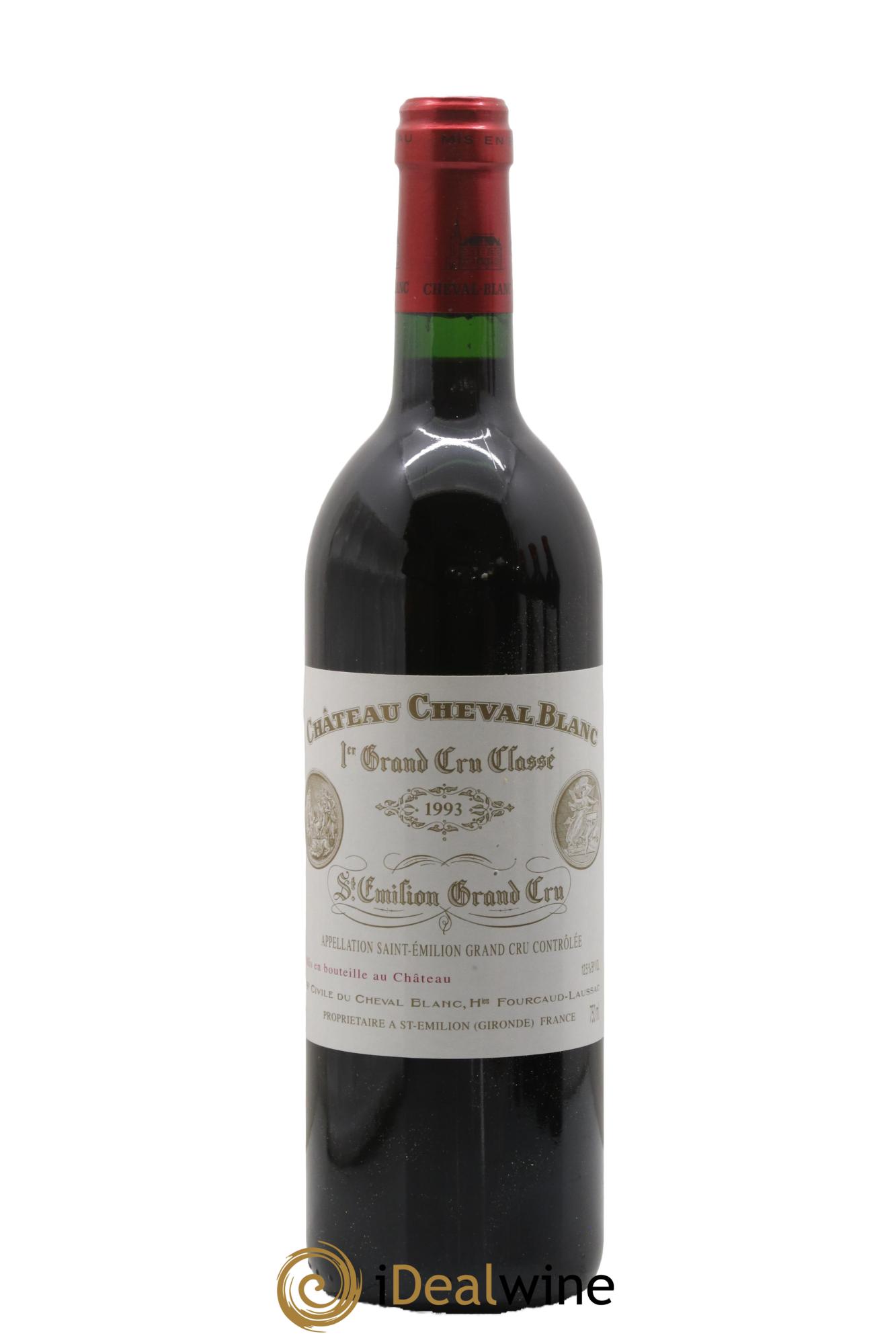 Château Cheval Blanc 1er Grand Cru Classé A 1993 - Lot de 1 bouteille - 0