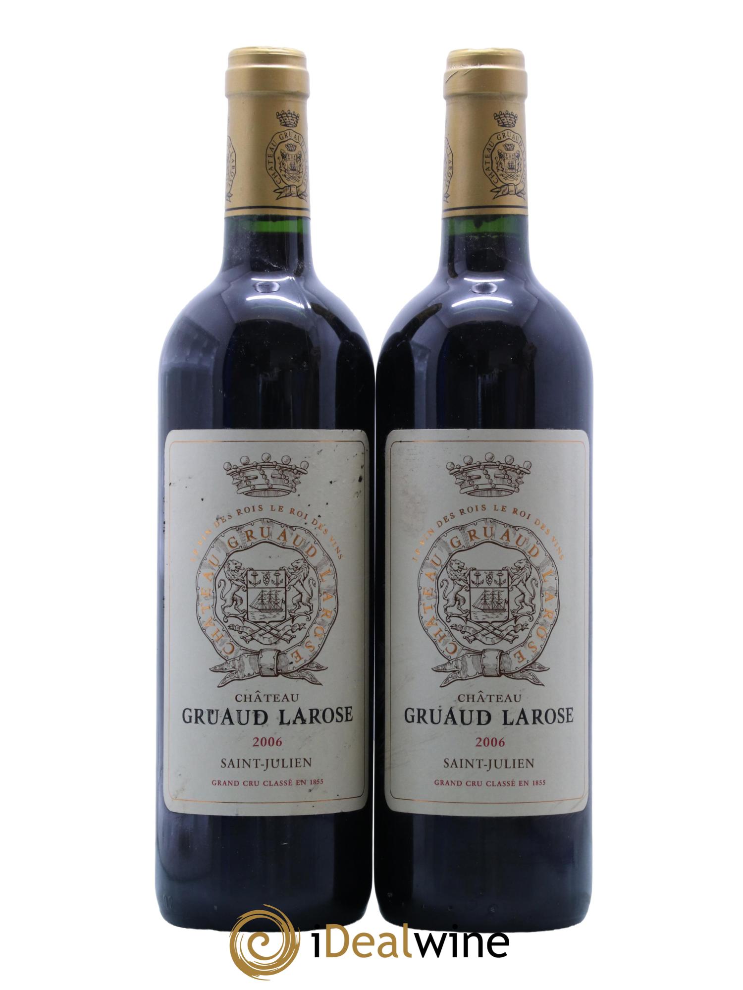 Château Gruaud Larose 2ème Grand Cru Classé 2006 - Lot de 2 bouteilles - 0
