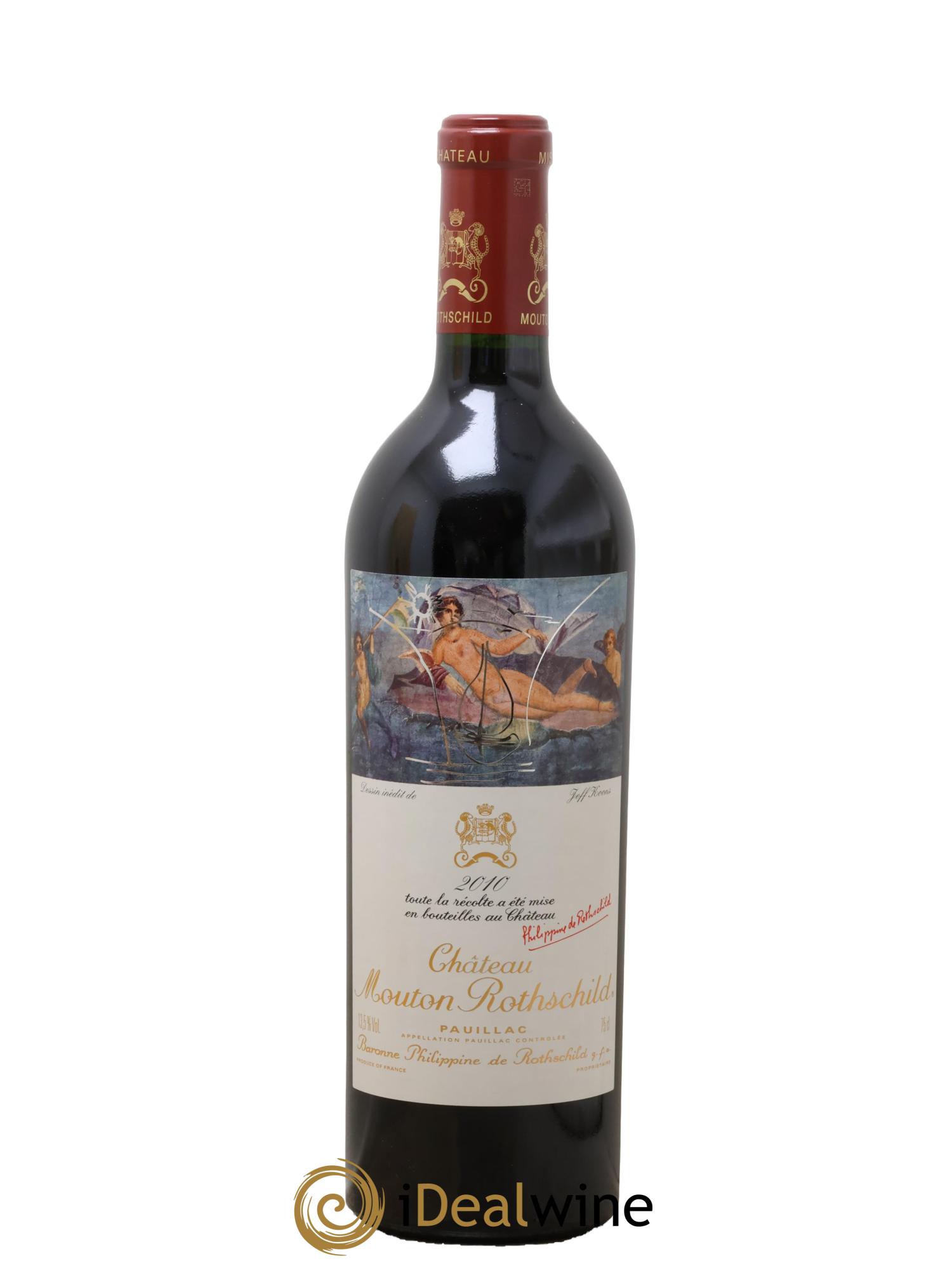 Château Mouton Rothschild 1er Grand Cru Classé 2010 - Posten von 1 Flasche - 0