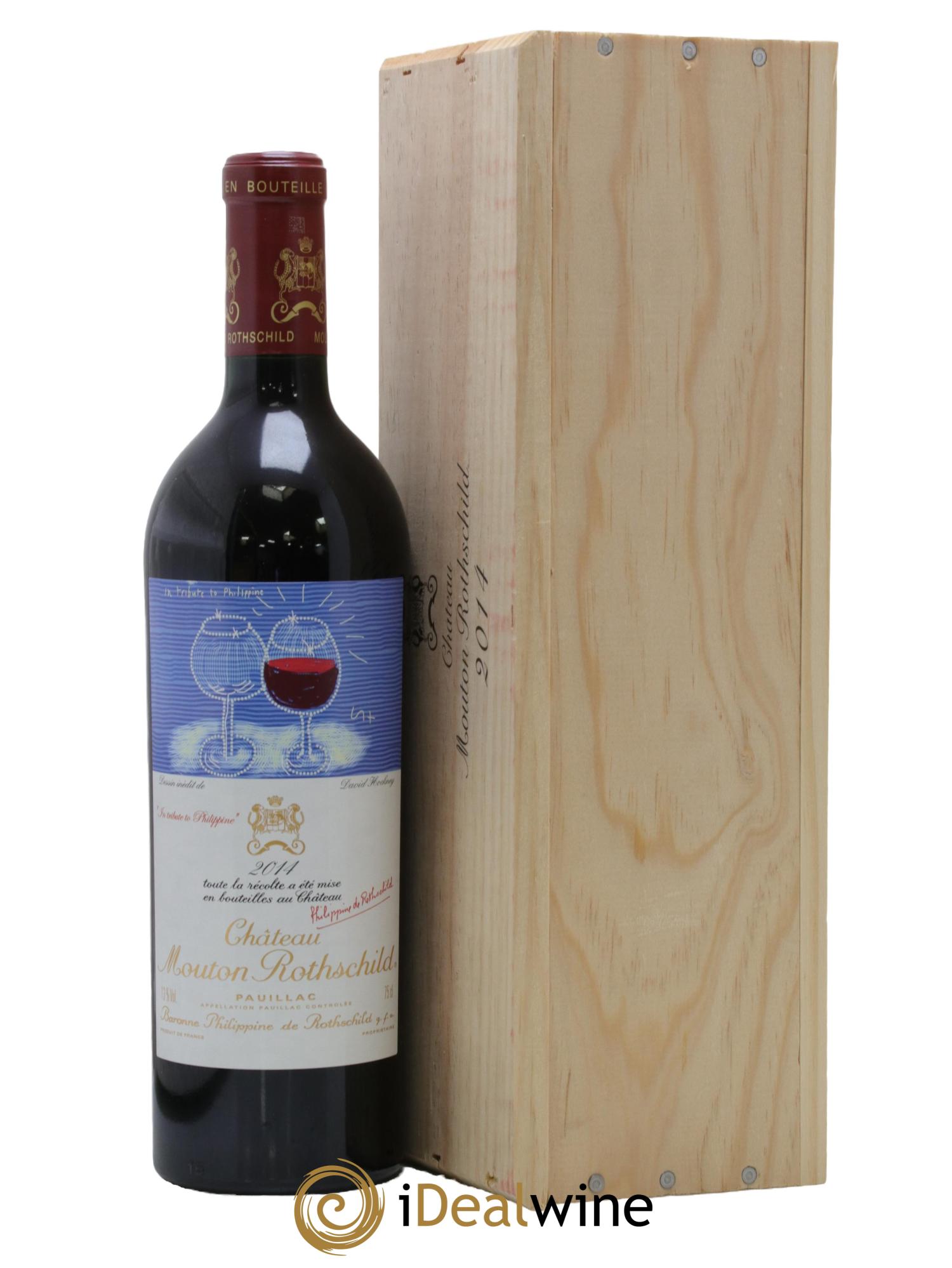 Château Mouton Rothschild 1er Grand Cru Classé 2014 - Lot de 1 bouteille - 0