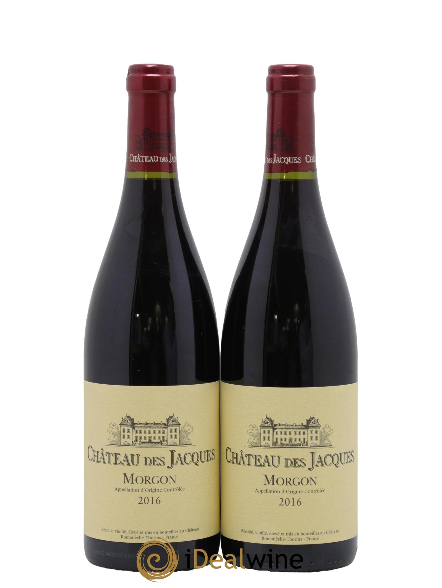 Morgon Château des Jacques 2016 - Posten von 2 Flaschen - 0