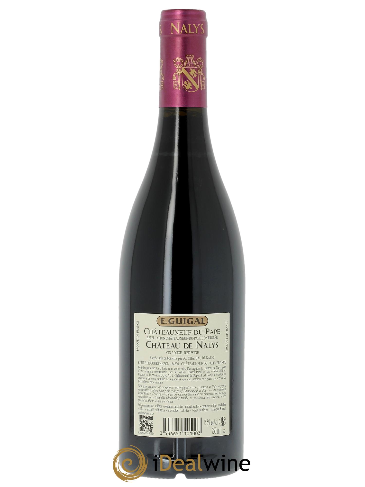 Châteauneuf-du-Pape Château de Nalys  2022 - Lot de 1 bouteille - 1