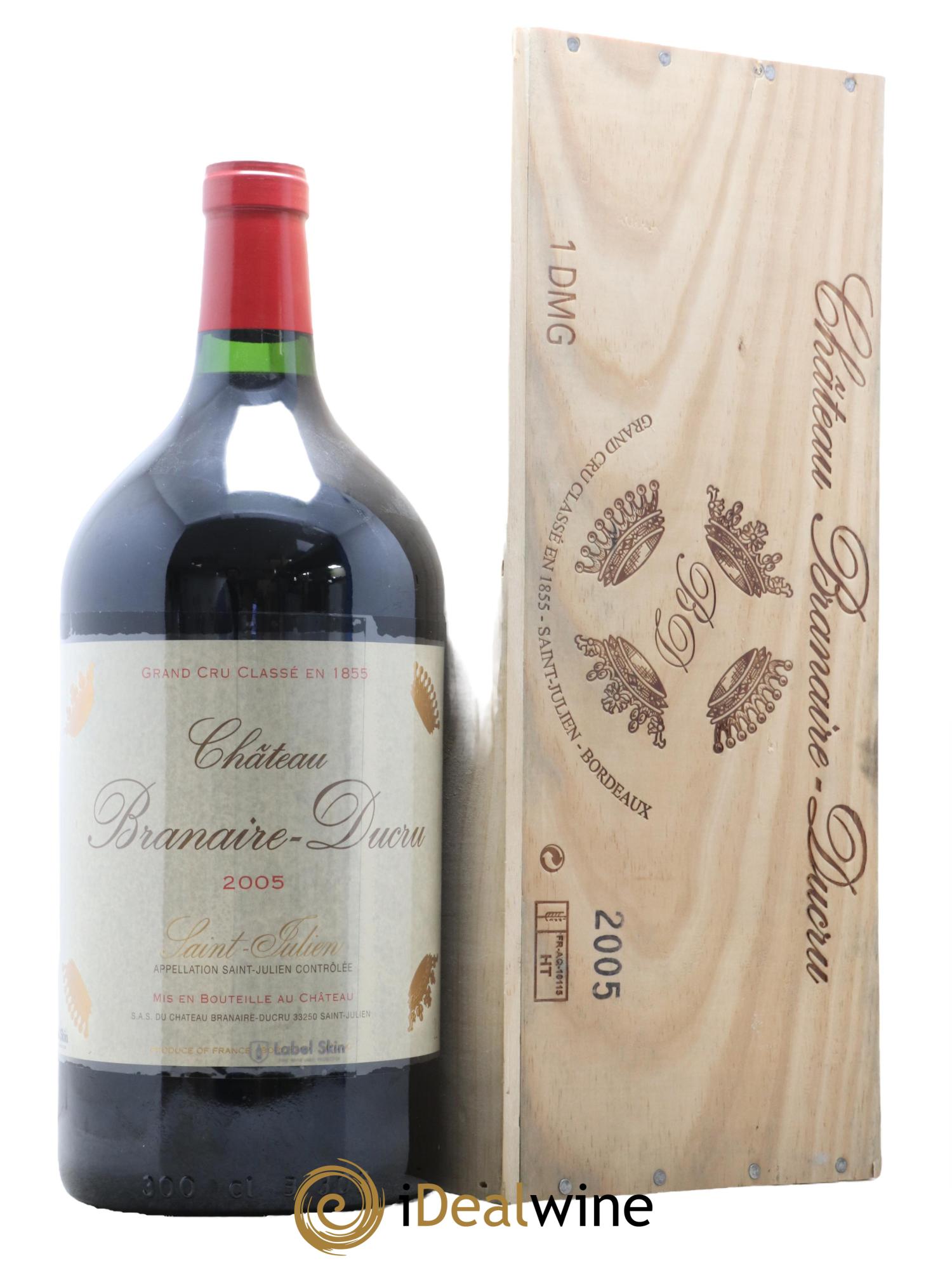 Château Branaire Ducru 4ème Grand Cru Classé 2005 - Lot de 1 double magnum - 0
