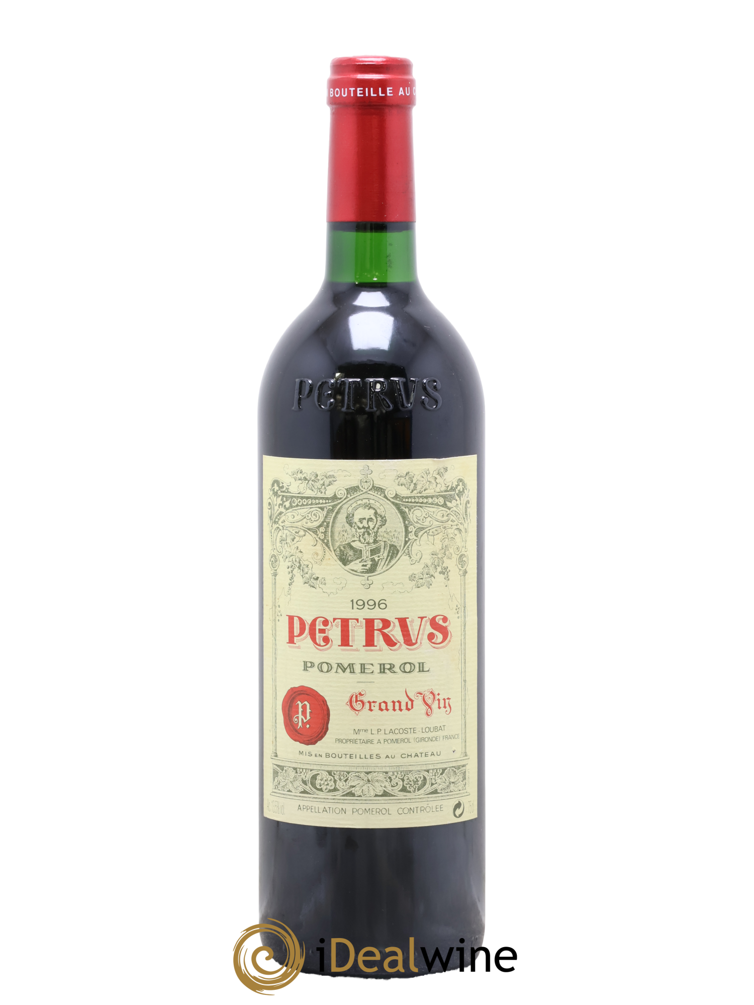 Petrus 1996 - Lot de 1 bouteille - 0