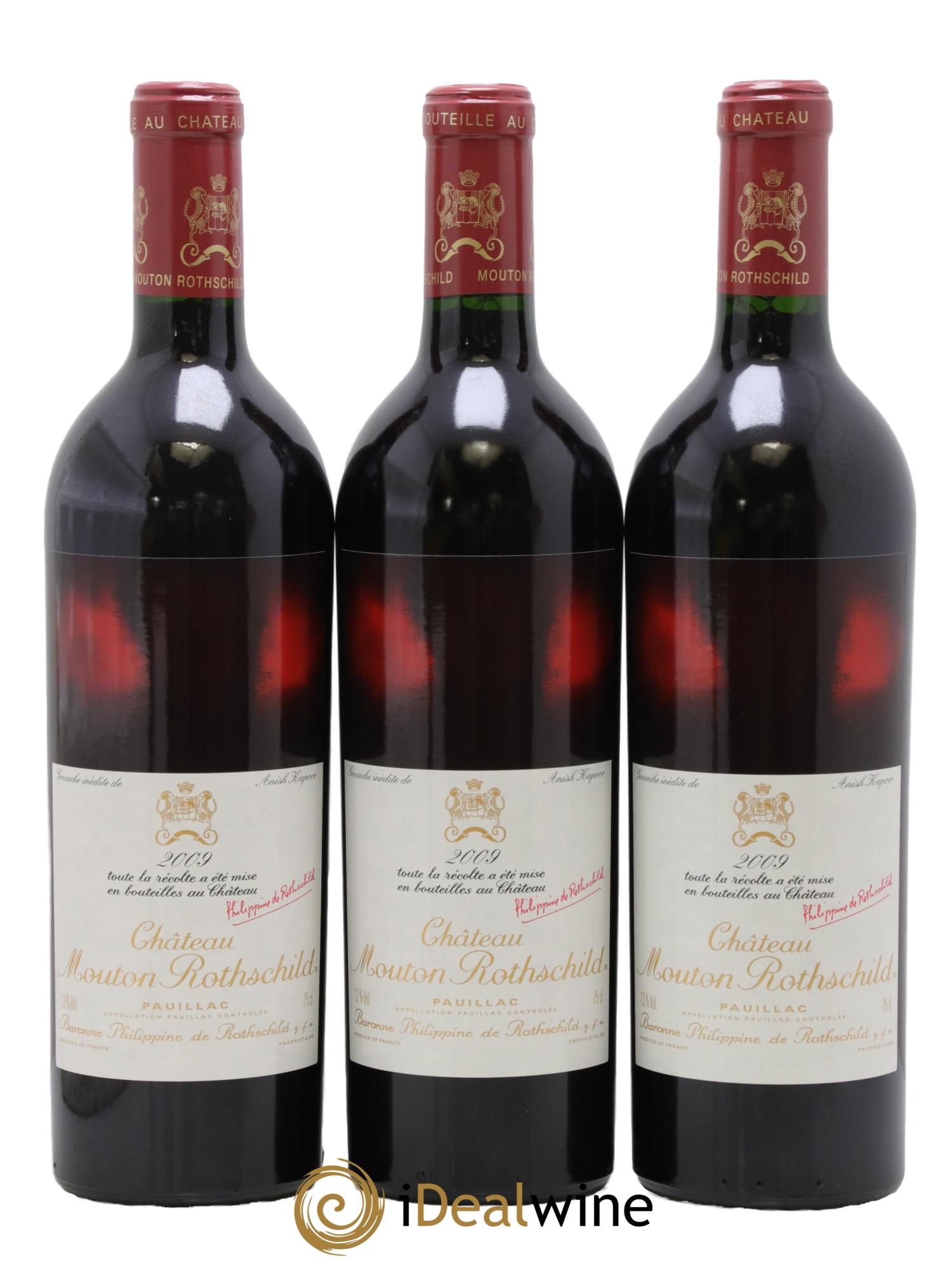 Château Mouton Rothschild 1er Grand Cru Classé 2009 - Lot of 12 bottles - 3