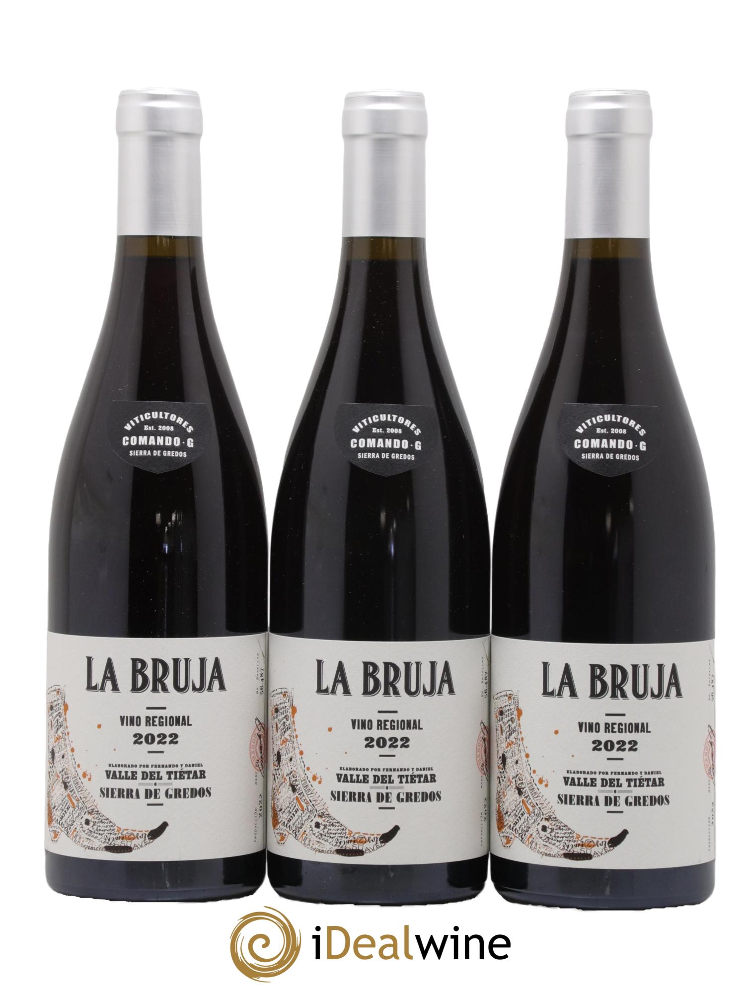 Vinos de Madrid DO Comando G La Bruja de Rozas 2022 - Lot de 6 bouteilles - 2
