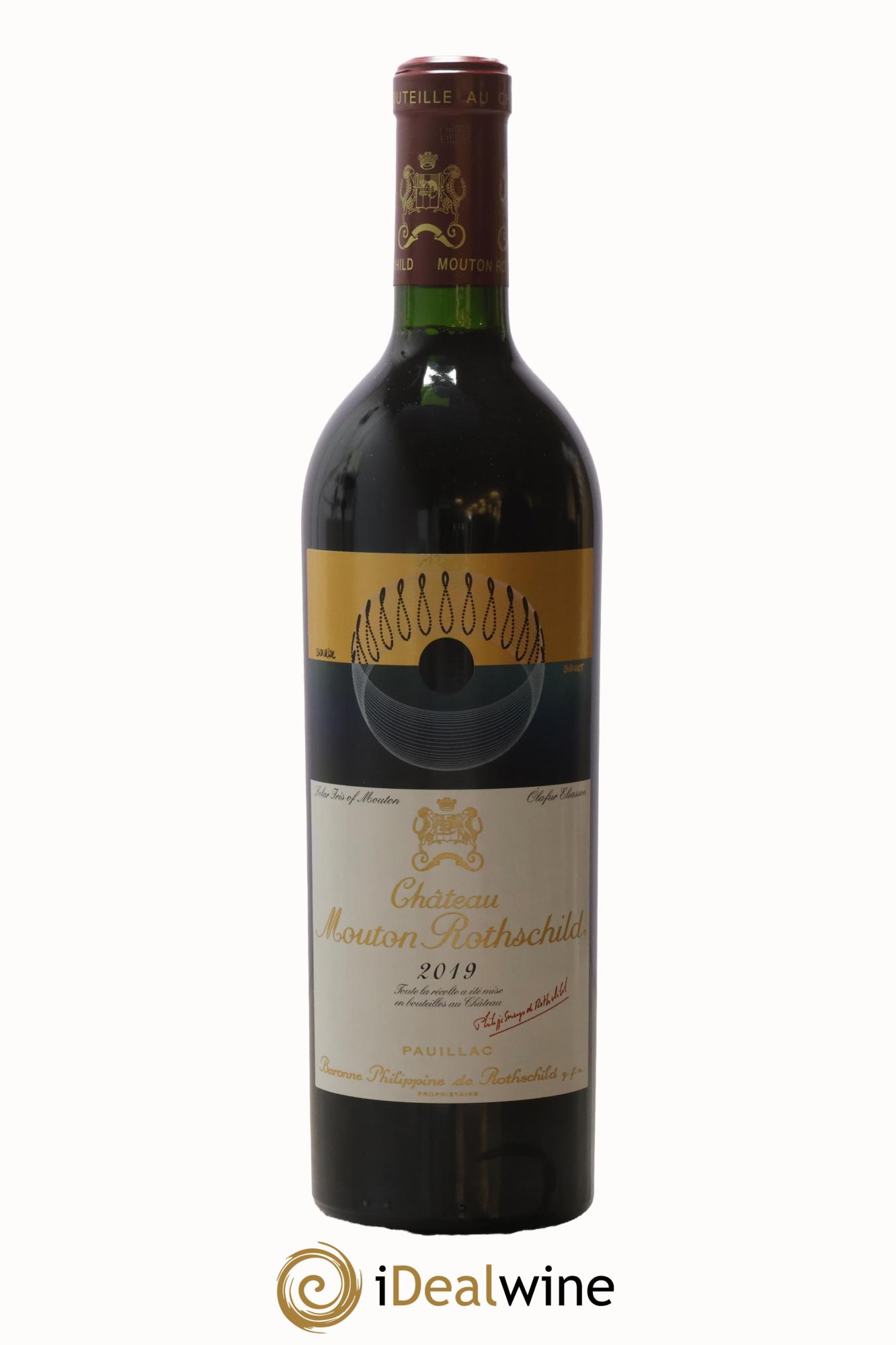 Château Mouton Rothschild 1er Grand Cru Classé 2019 - Lot de 1 bouteille - 0