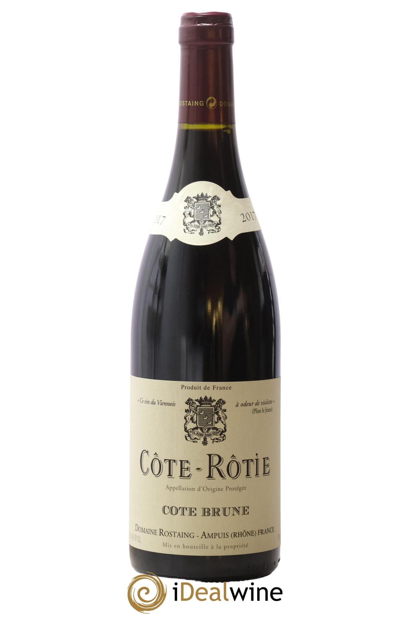 Côte-Rôtie Côte Brune René Rostaing 2017 - Lot of 1 bottle - 0