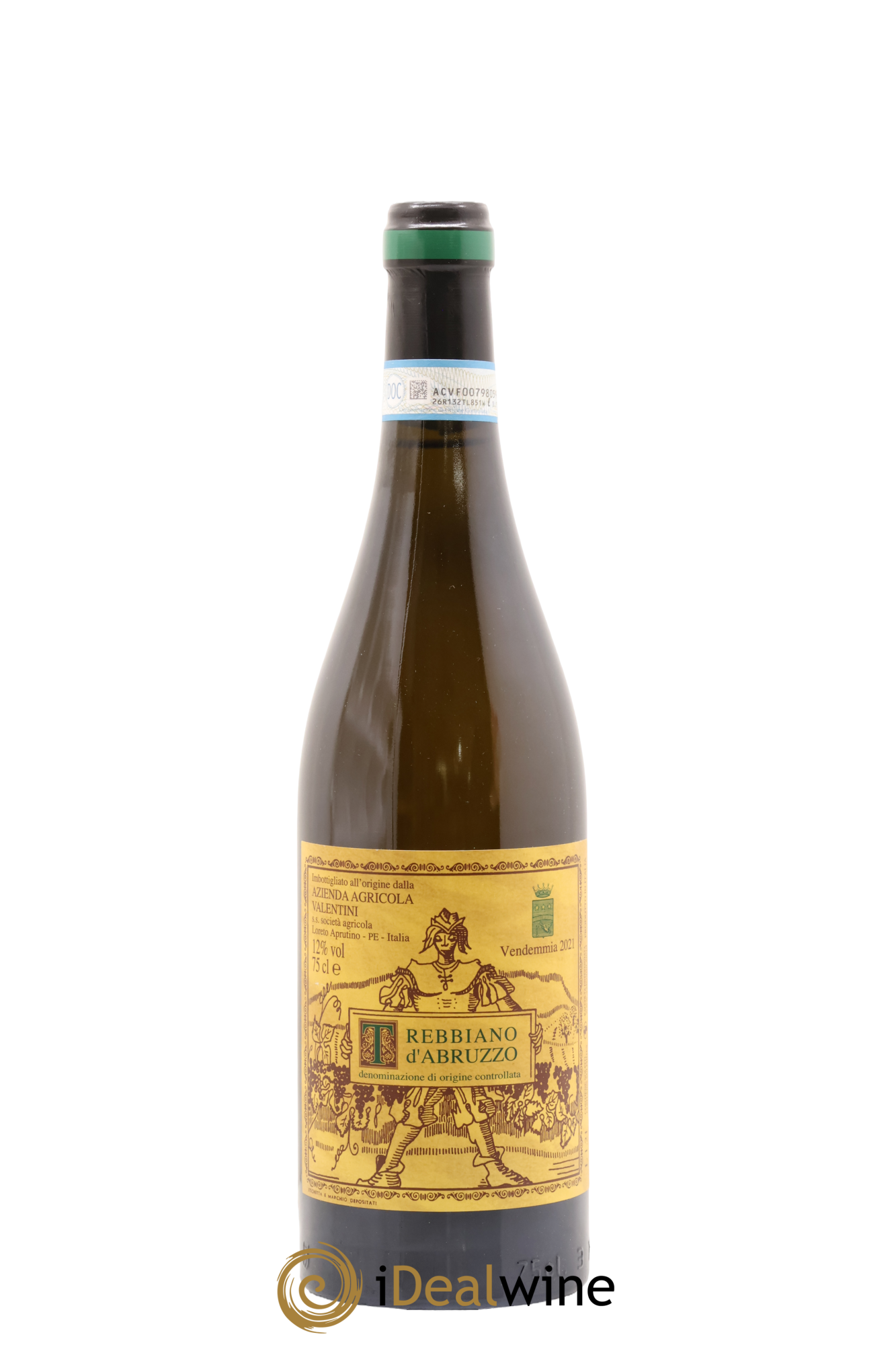 Trebbiano d'Abruzzo DOC Francesco Valentini 2021 - Lot de 1 bouteille - 0