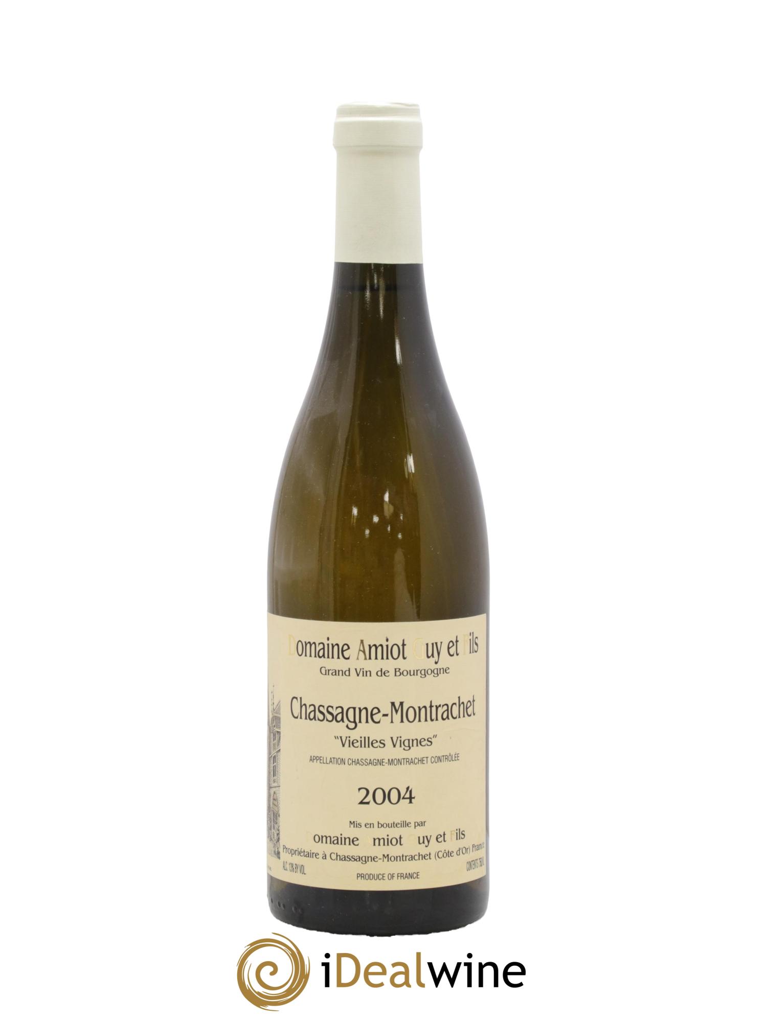Chassagne-Montrachet Vieilles Vignes Guy Amiot & Fils 2004 - Lot of 1 bottle - 0