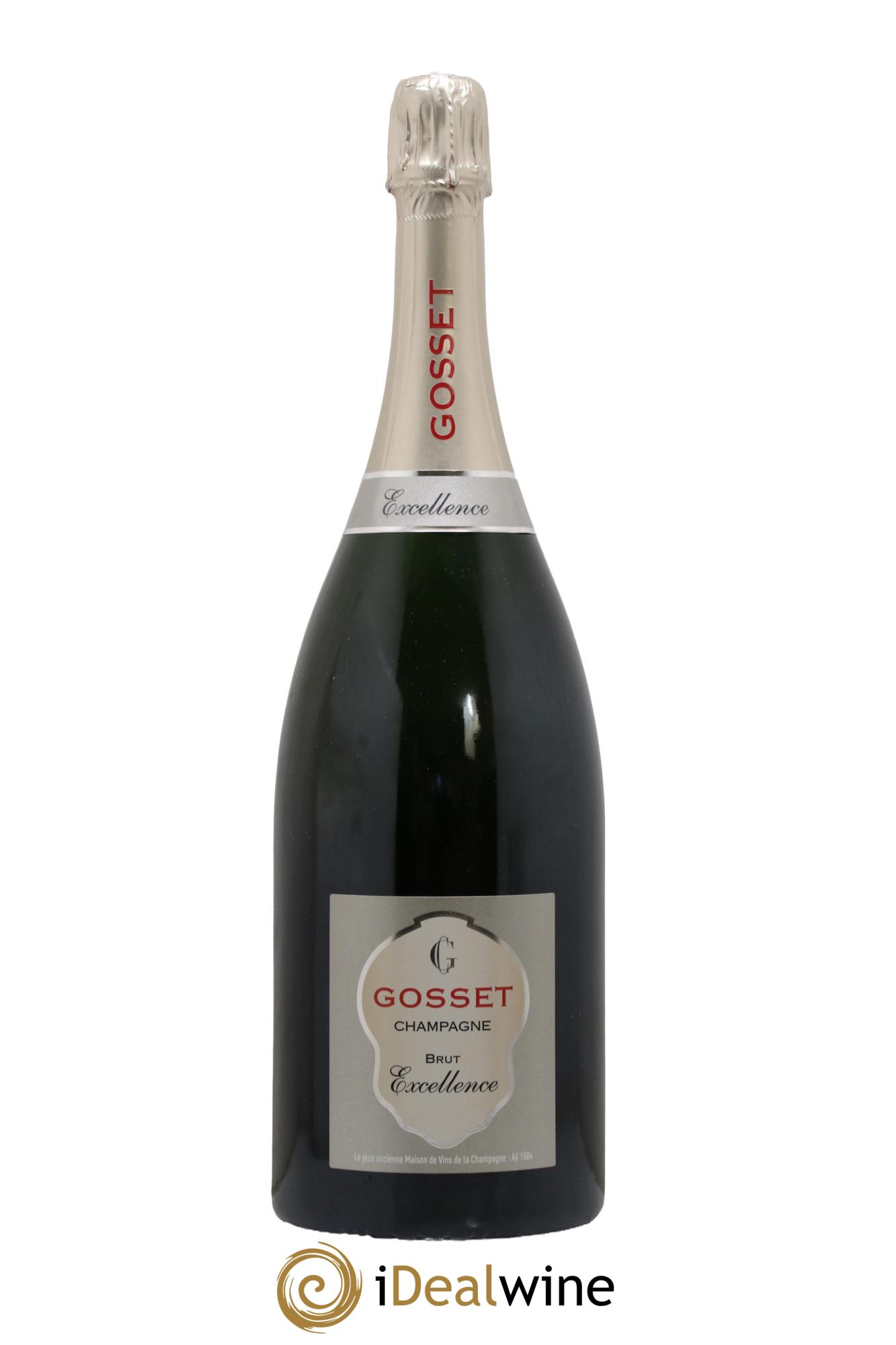 Champagne Brut Excellence Maison Gosset - Posten von 1 Magnum - 0