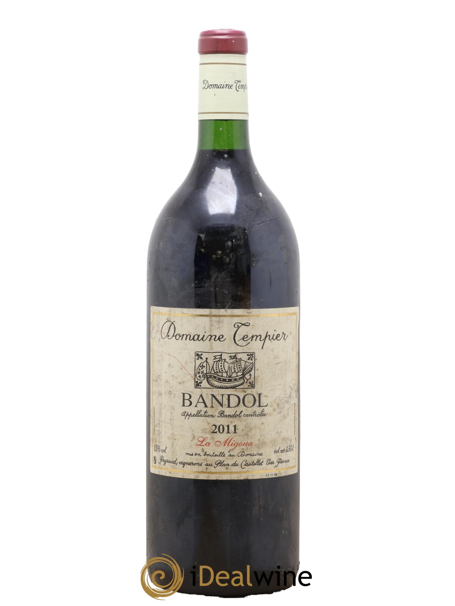 Bandol Domaine Tempier Cuvée La Migoua Famille Peyraud 2011 - Lot de 1 magnum - 0