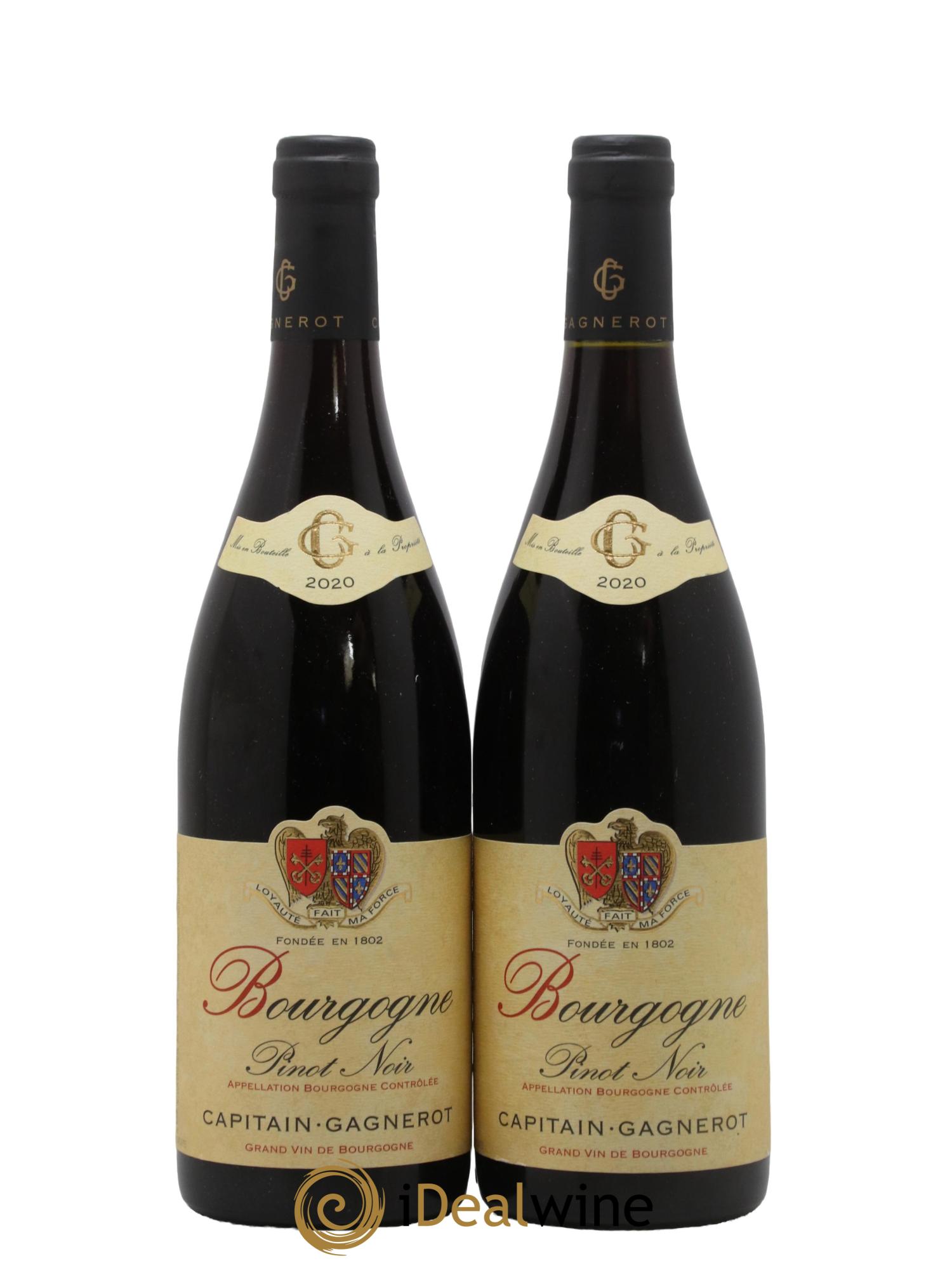 Bourgogne Capitain-Gagnerot 2020 - Lot de 2 bouteilles - 0