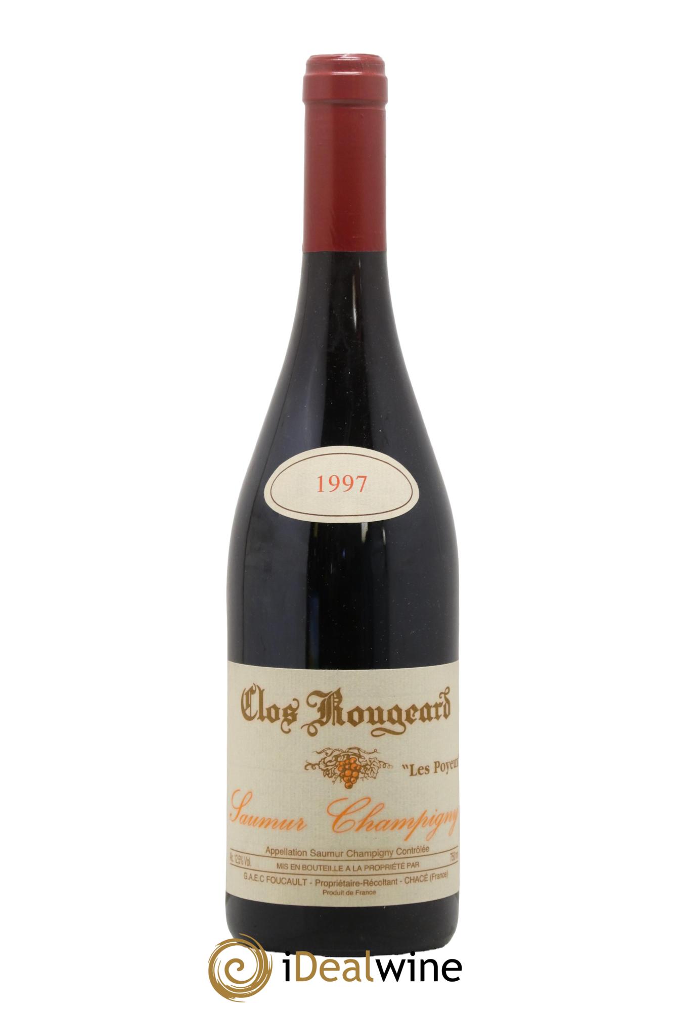 Saumur-Champigny Les Poyeux Clos Rougeard 1997 - Lot of 1 bottle - 0