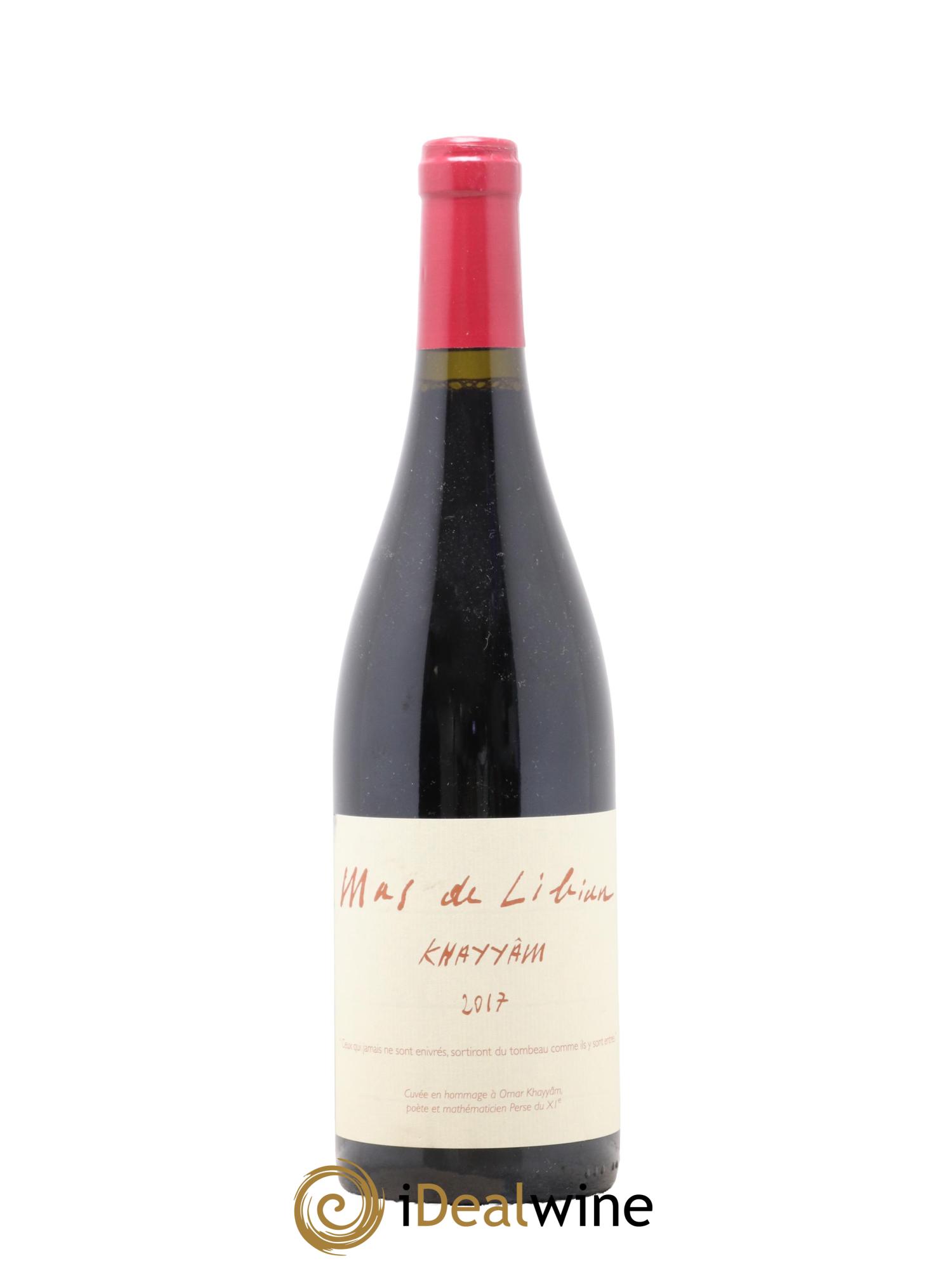 Vin de France (anciennement Côtes-du-Rhône) Khayyam Mas de Libian 2017 - Lot de 1 bouteille - 0