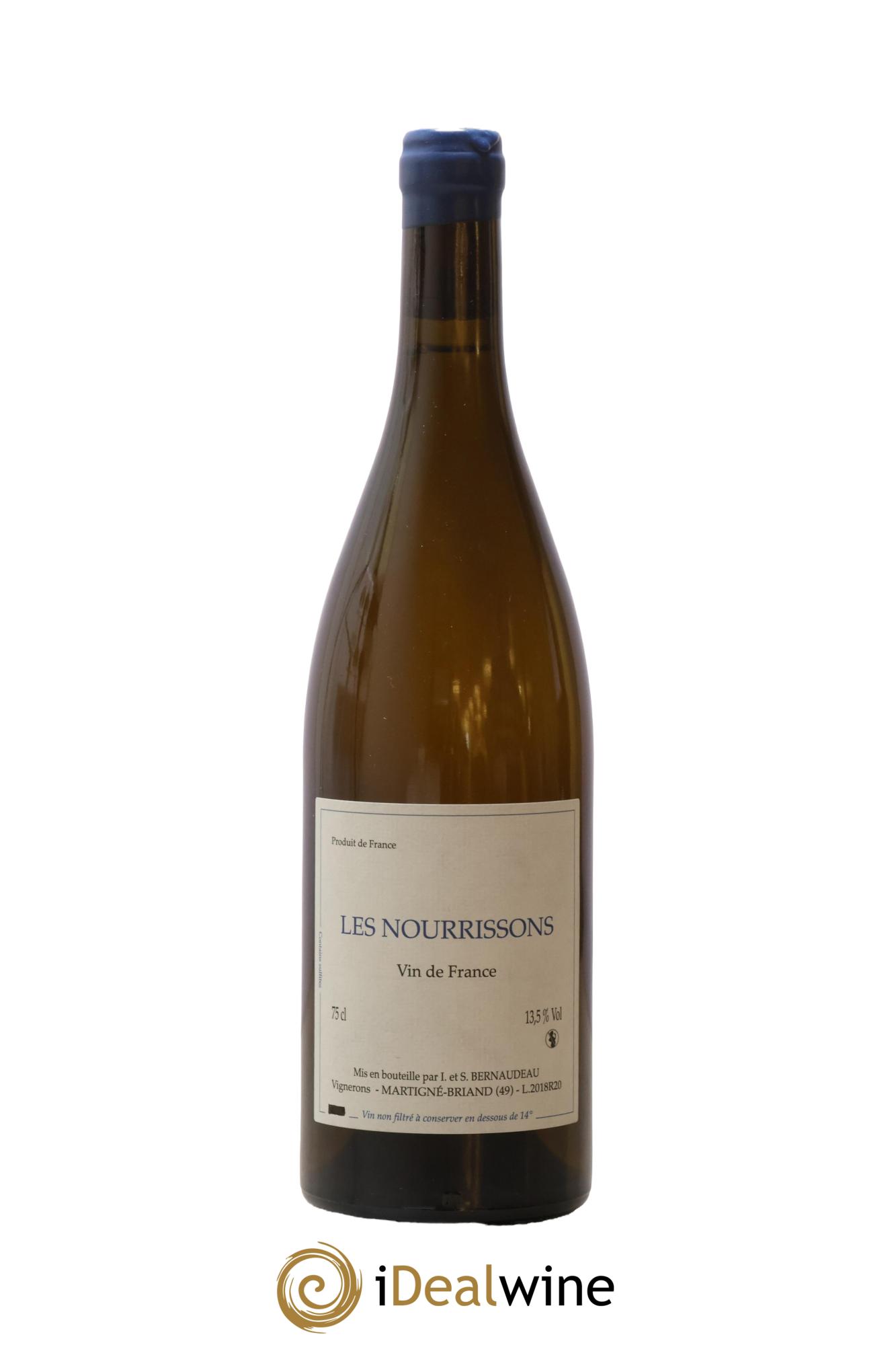 Vin de France Les Nourrissons Stéphane Bernaudeau 2018 - Posten von 1 Flasche - 0