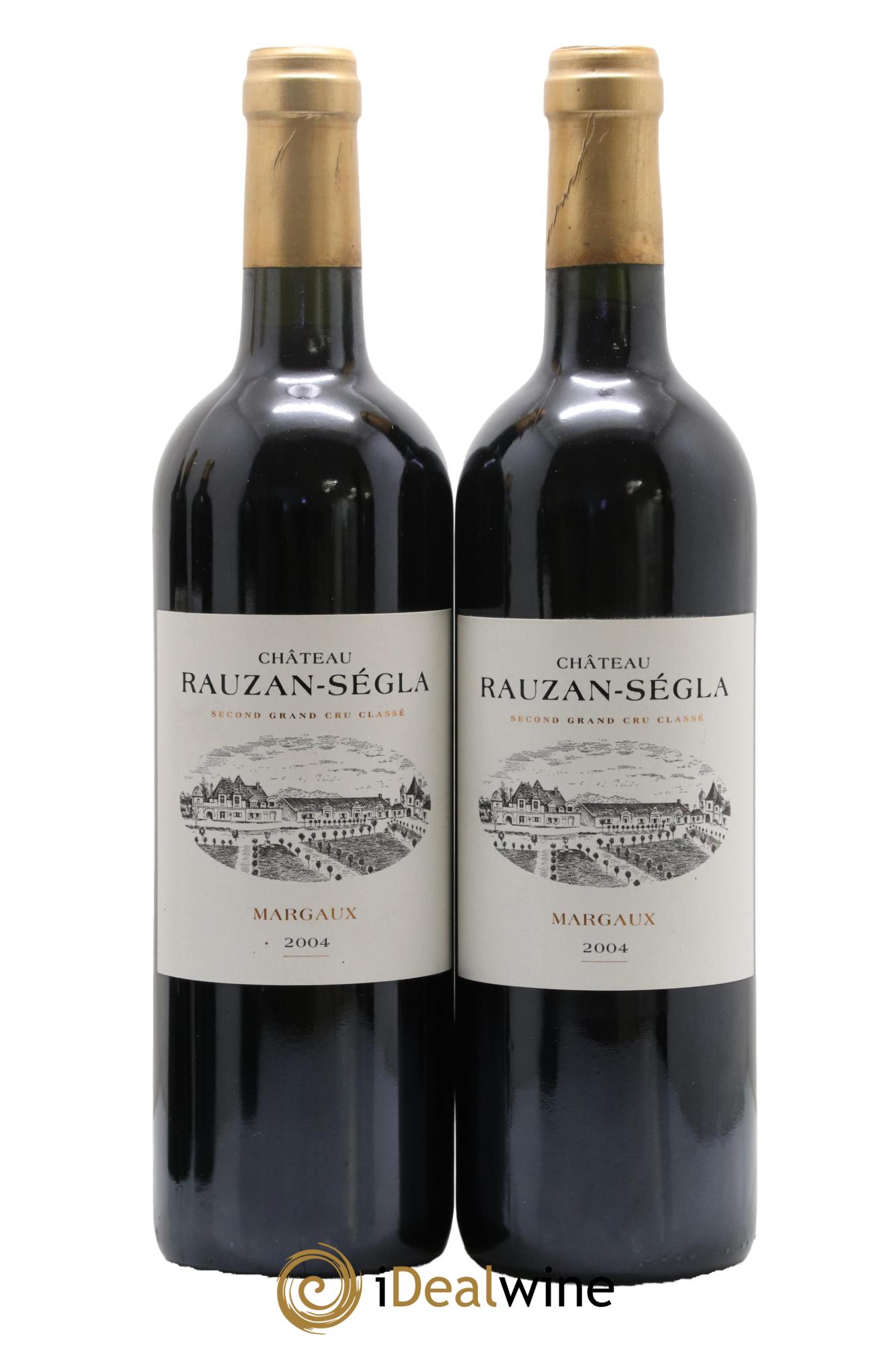 Château Rauzan Ségla Grand Cru Classé 2004 - Lot of 2 bottles - 0