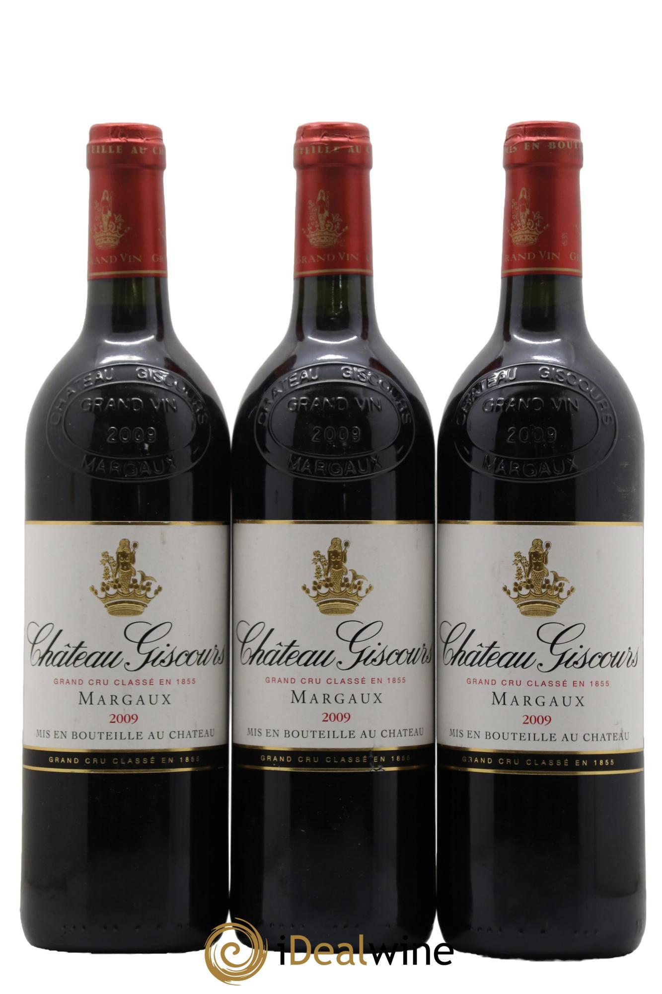 Château Giscours 3ème Grand Cru Classé 2009 - Lot de 3 bouteilles - 0