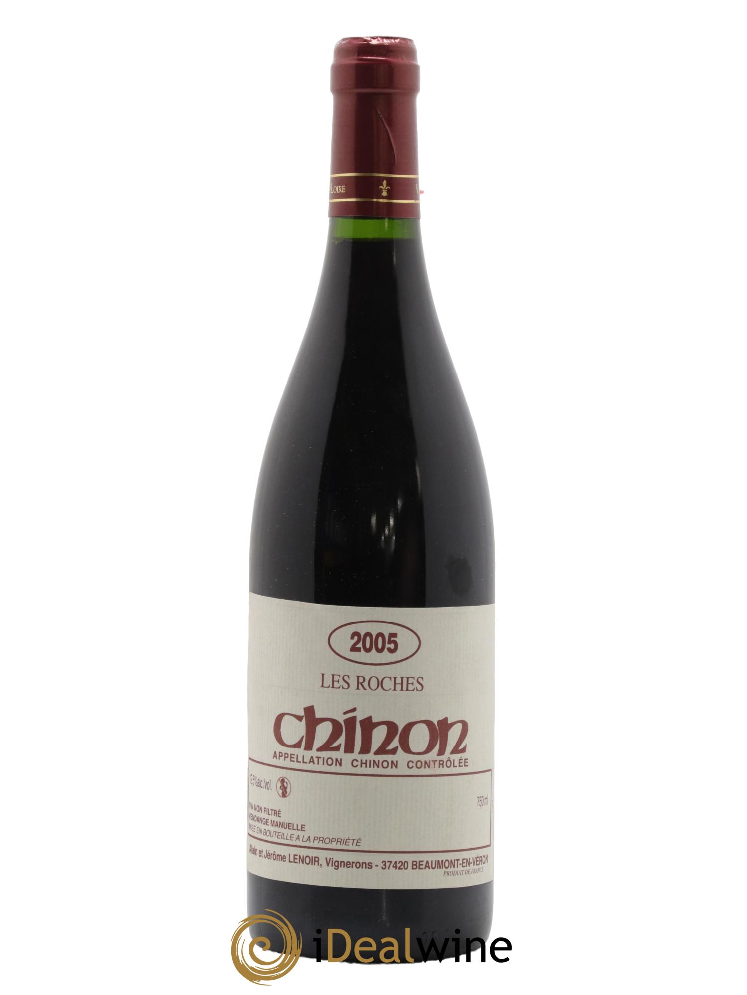 Chinon Les Roches Lenoir (Domaine) 2005 - Lot de 1 bouteille - 0