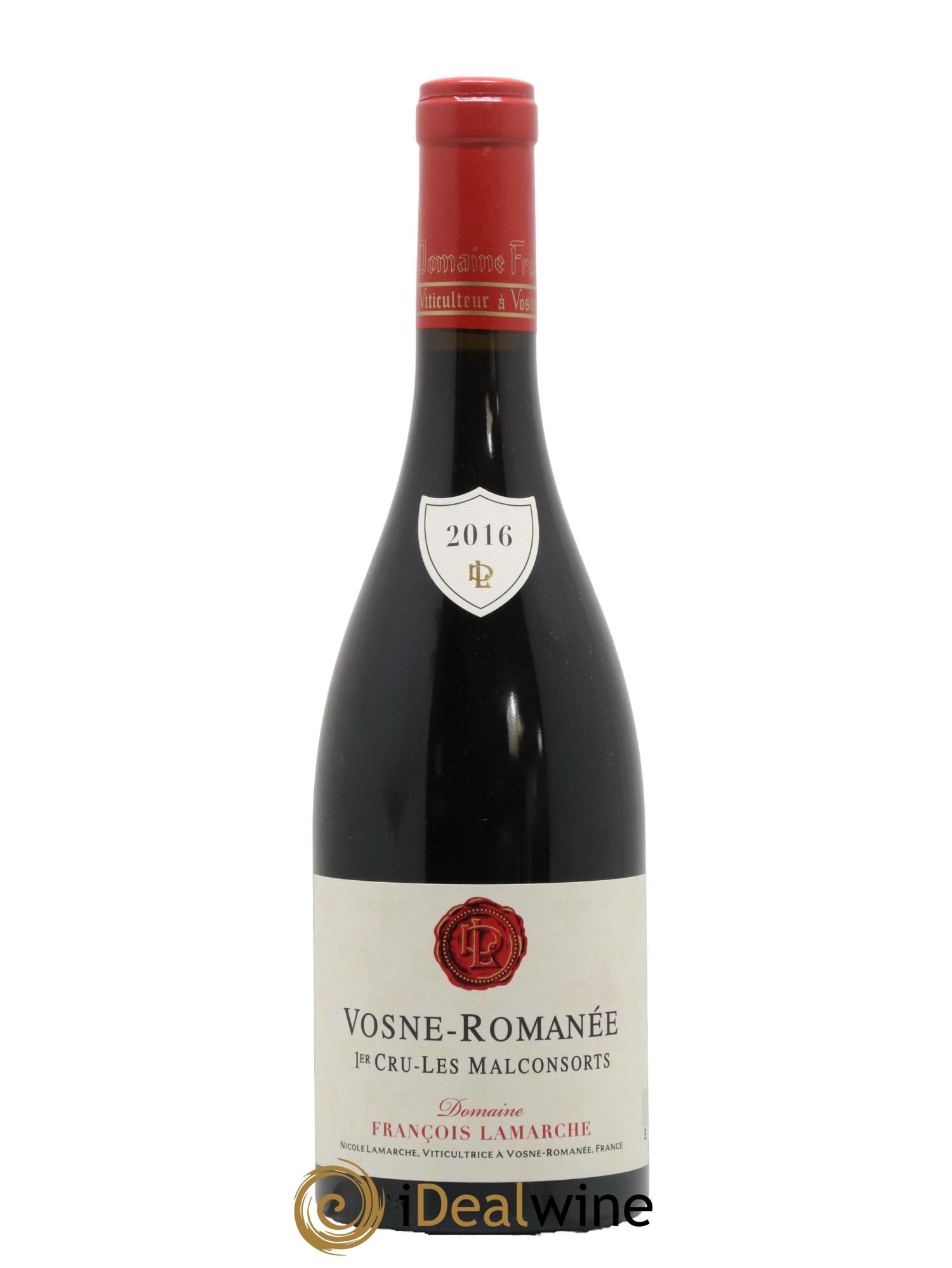 Vosne-Romanée 1er Cru Les Malconsorts Lamarche (Domaine) 2016 - Lot de 1 bouteille - 0