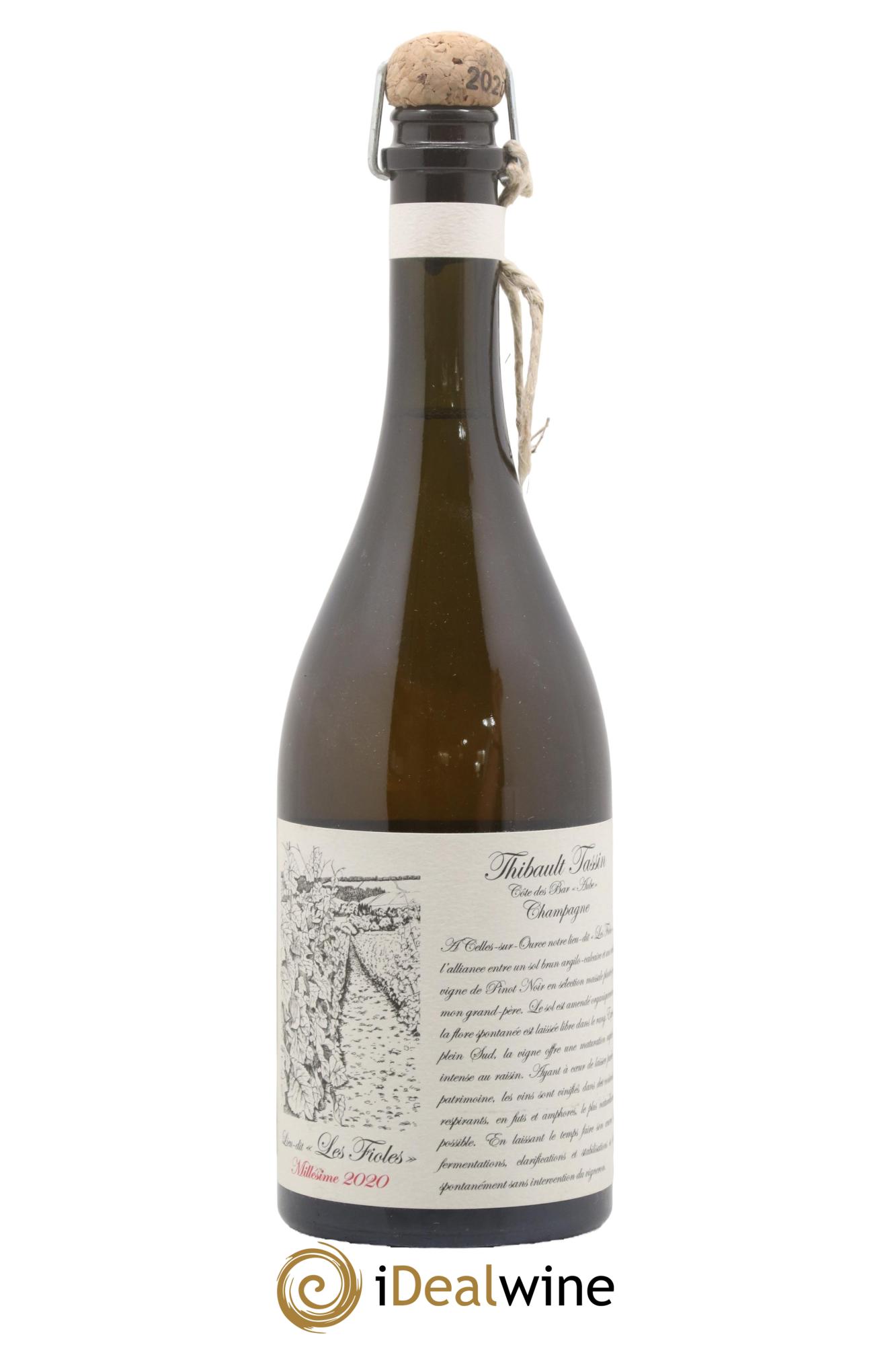 Blanc de Noirs Brut Nature Les Fioles Thibault Tassin 2020 - Lot de 1 bouteille - 0