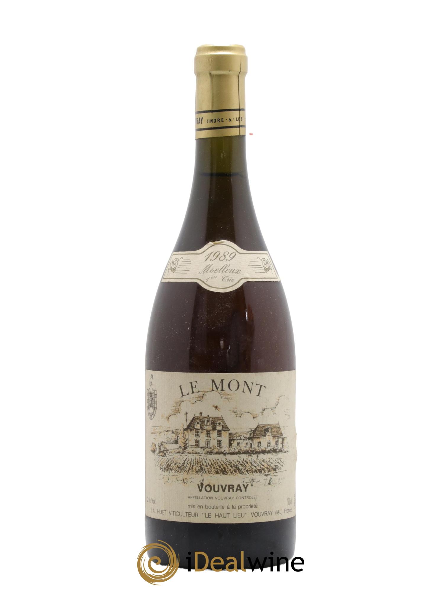 Vouvray Le Mont Moelleux 1ère Trie Domaine Huet 1989 - Lotto di 1 bottiglia - 0