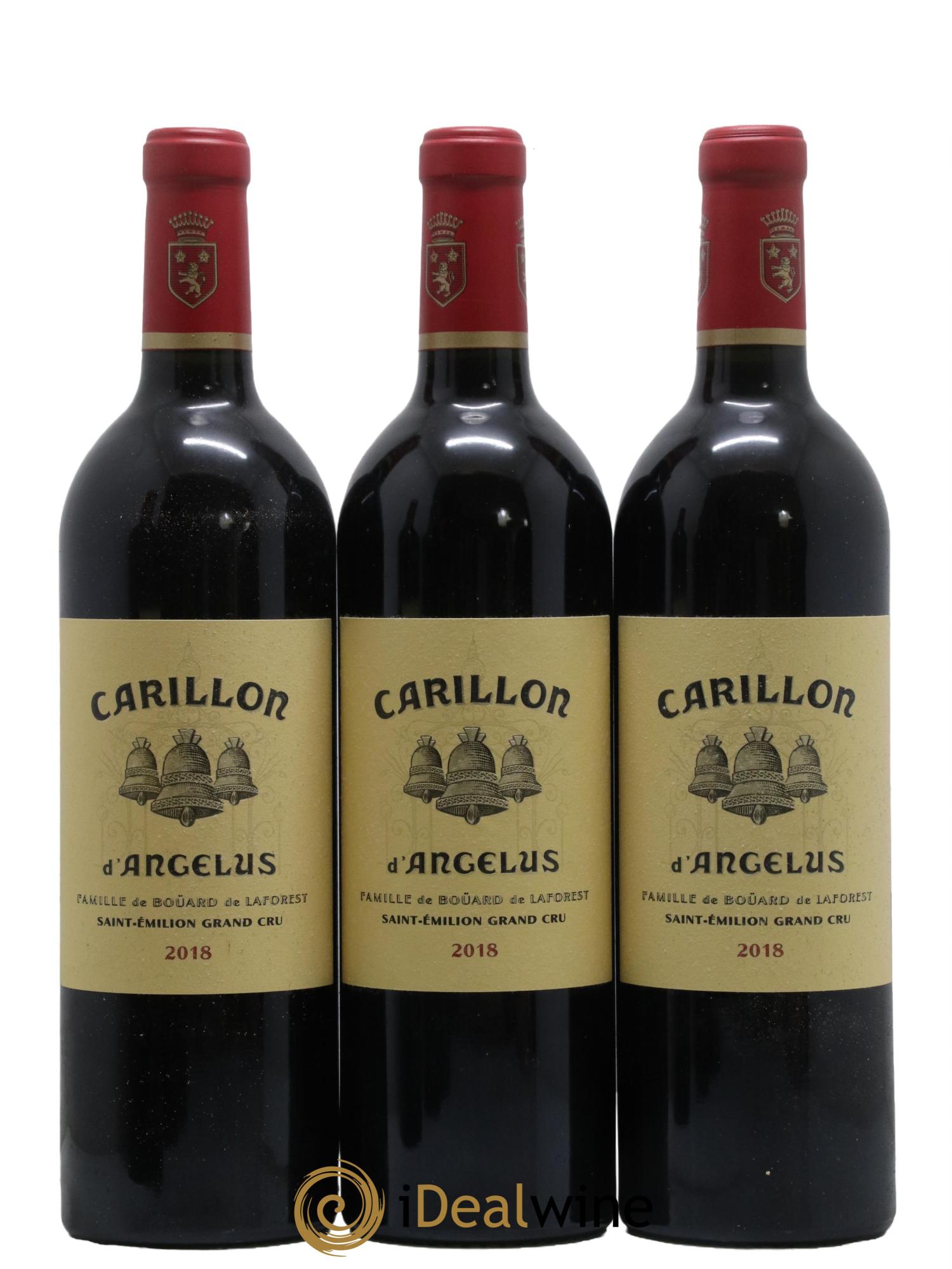 Le Carillon de l'Angélus Second Vin 2018 - Lot de 6 bouteilles - 1