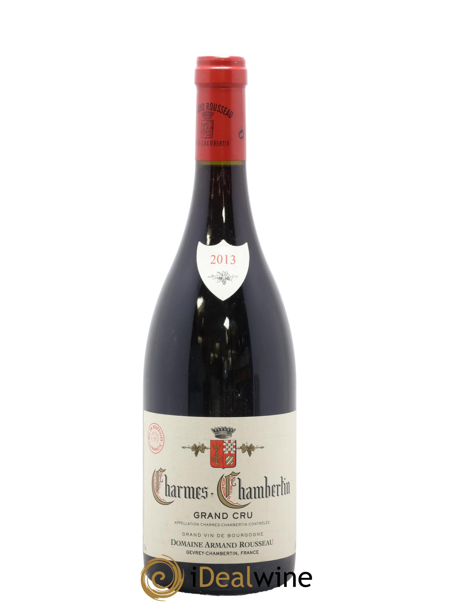 Charmes-Chambertin Grand Cru Armand Rousseau (Domaine) 2013 - Lot de 1 bouteille - 0