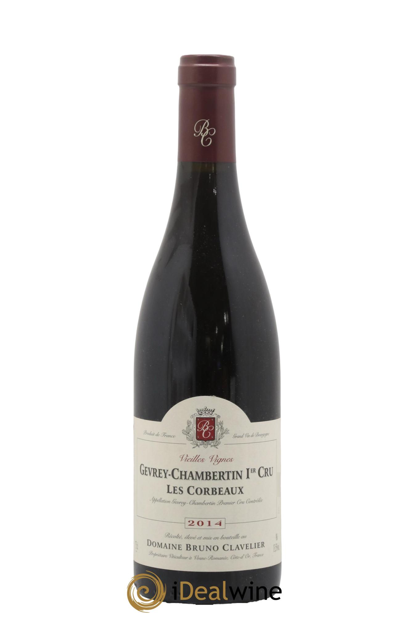Gevrey-Chambertin 1er Cru Les Corbeaux Vieilles Vignes Bruno Clavelier 2014 - Lot of 1 bottle - 0