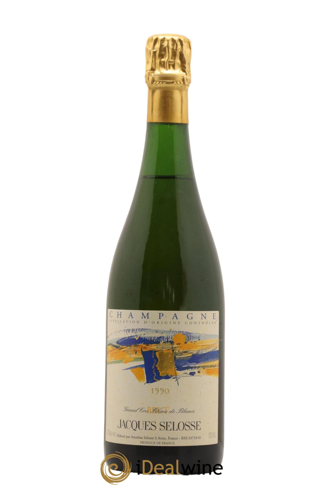 Grand Cru Blanc de Blancs Brut Jacques Selosse 1990 - Lotto di 1 bottiglia - 0
