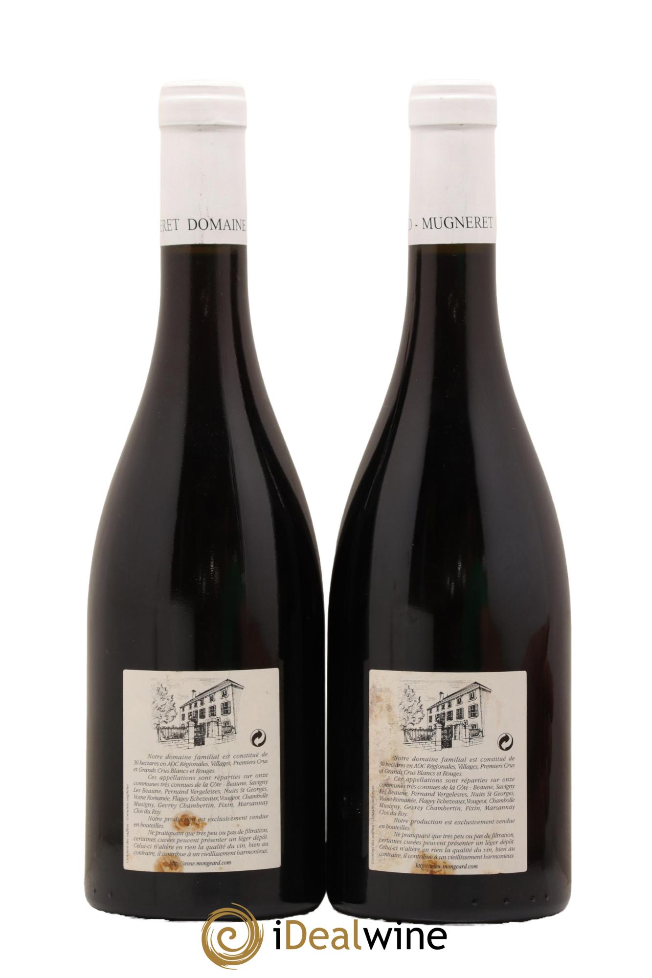 Clos de Vougeot Grand Cru Mongeard-Mugneret (Domaine) 2010 - Lotto di 2 bottiglie - 1