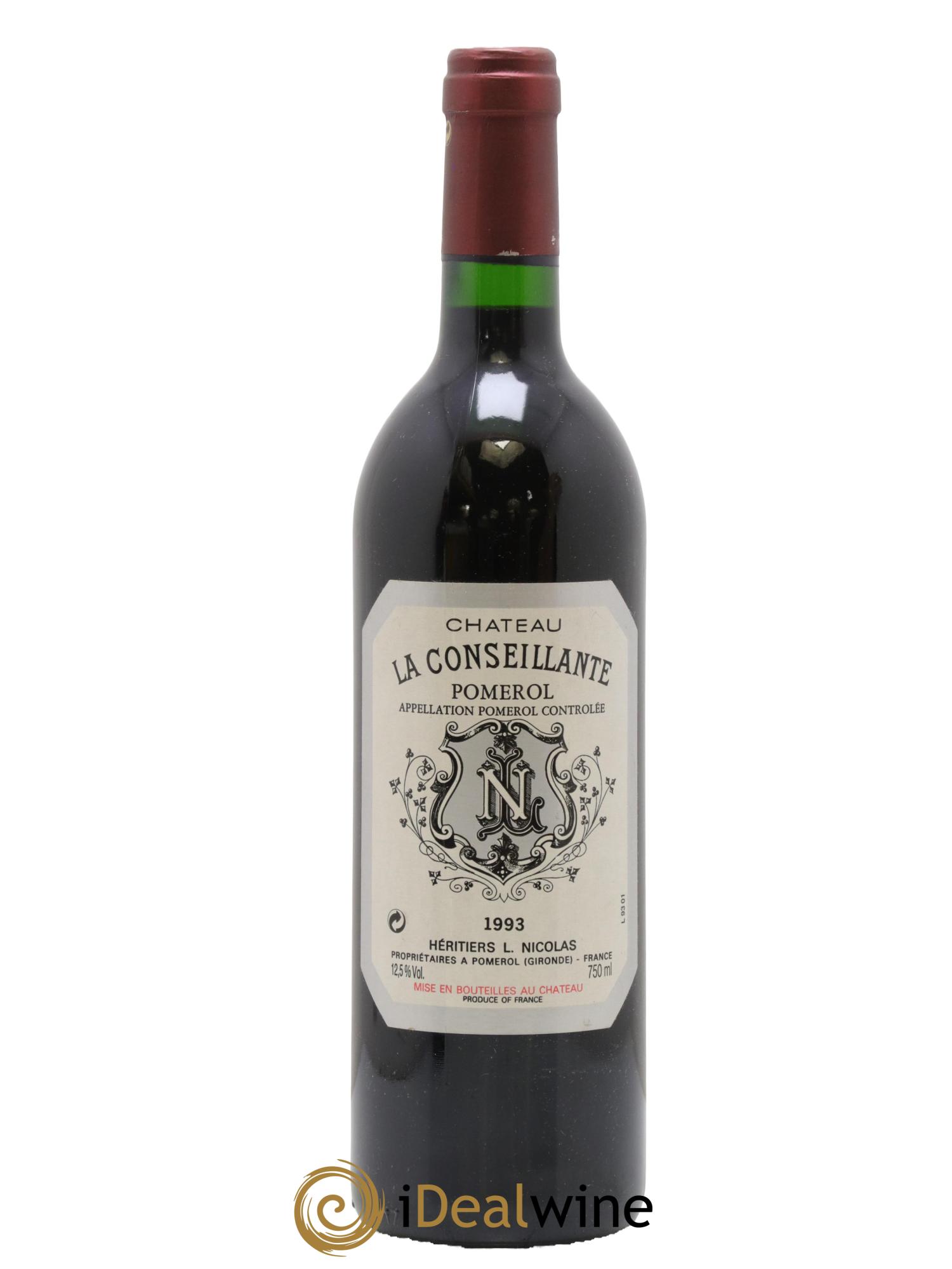Château la Conseillante 1993 - Lot of 1 bottle - 0