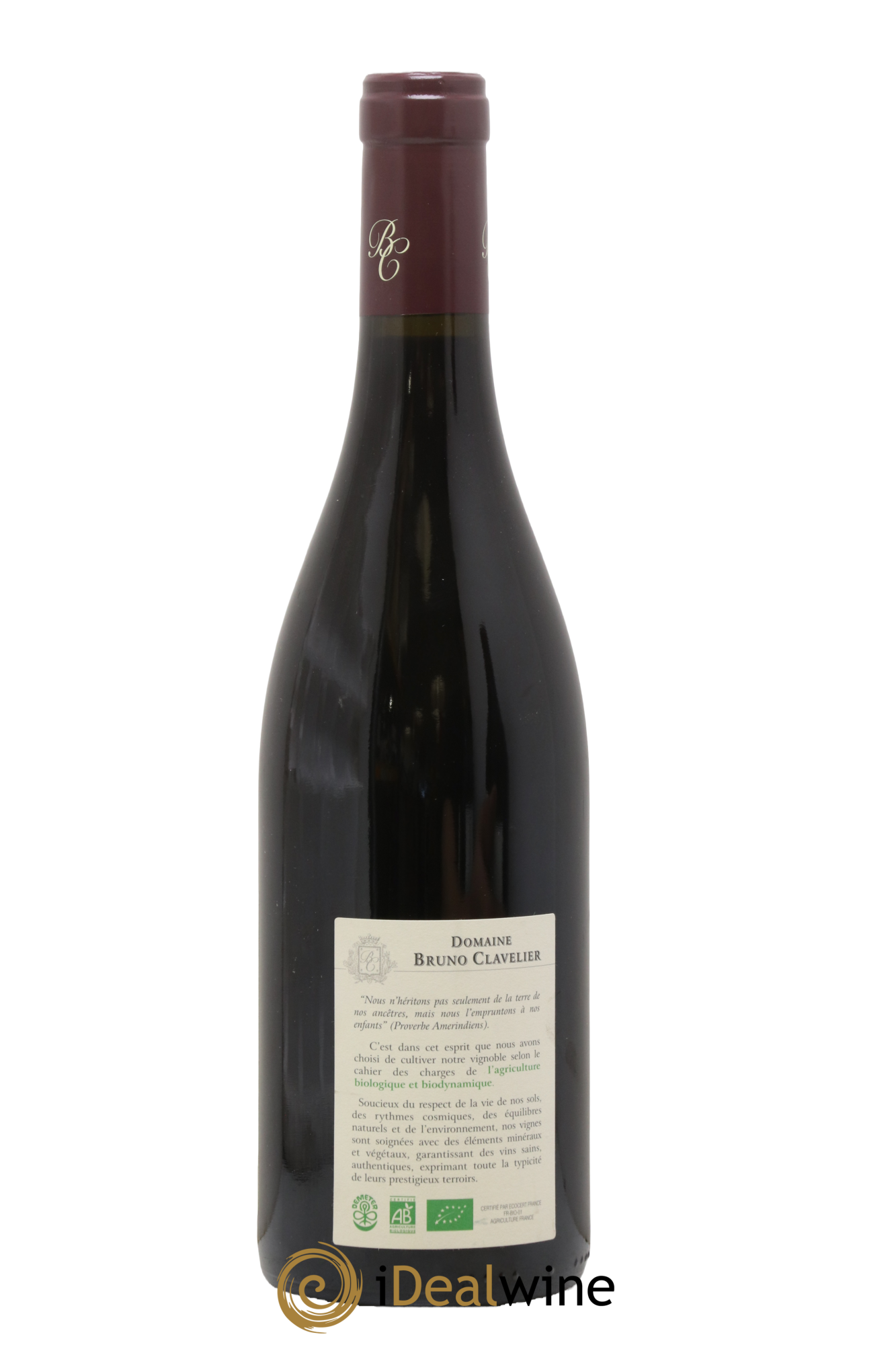 Vosne-Romanée 1er Cru Les Beaux Monts Vieilles vignes Bruno Clavelier 2019 - Lot de 1 bouteille - 1