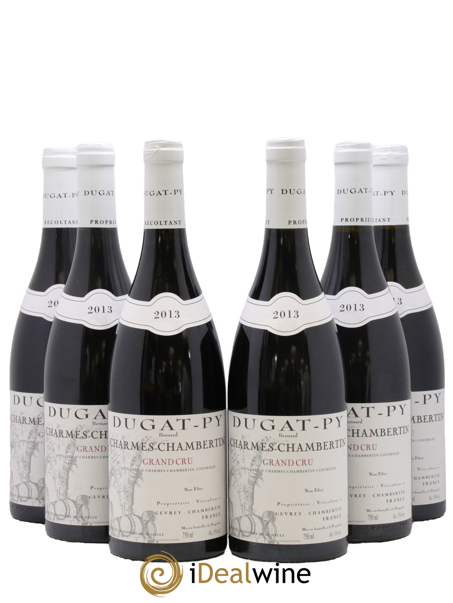 Charmes-Chambertin Grand Cru Dugat-Py 2013 - Posten von 6 Flaschen - 0