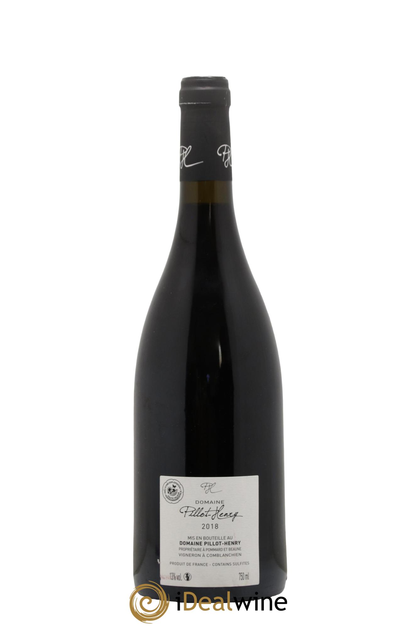 Côte de Nuits-Villages Pillot-Henry 2018 - Lotto di 1 bottiglia - 1