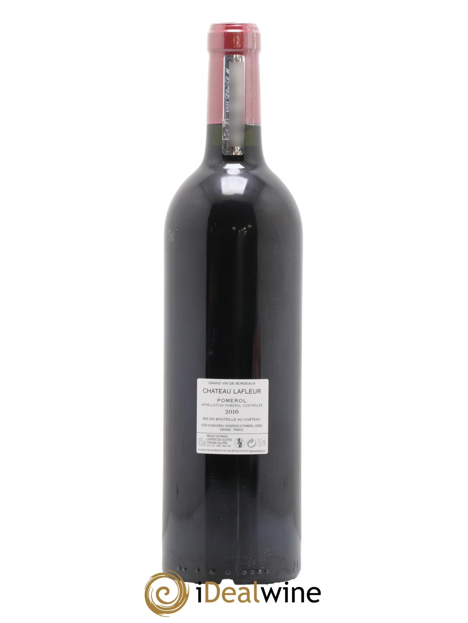 Château Lafleur 2016 - Lot de 1 bouteille - 1