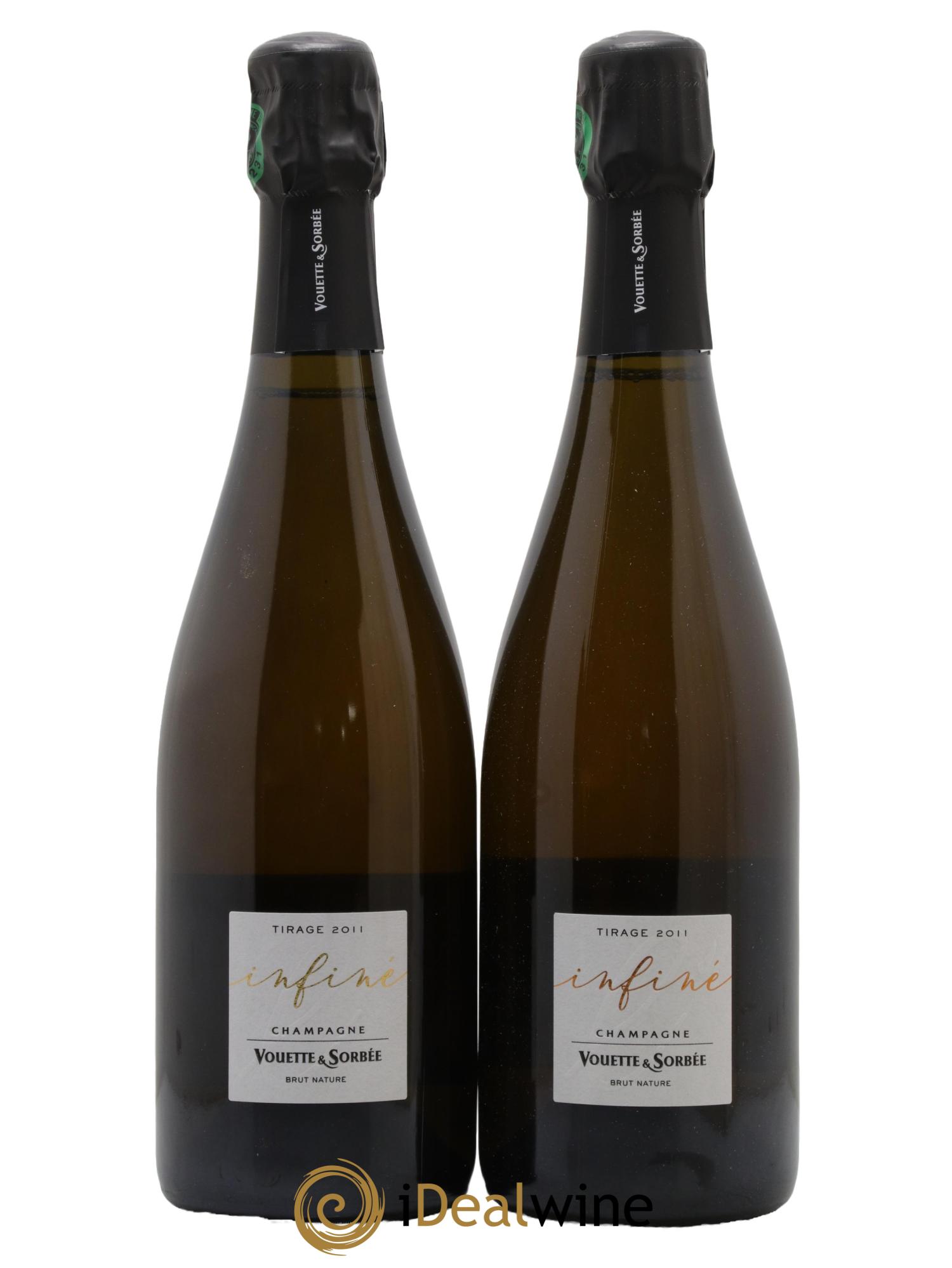 Infiné Vouette et Sorbée Infiné Vouette et Sorbée 2011 - Lot de 2 bouteilles - 0