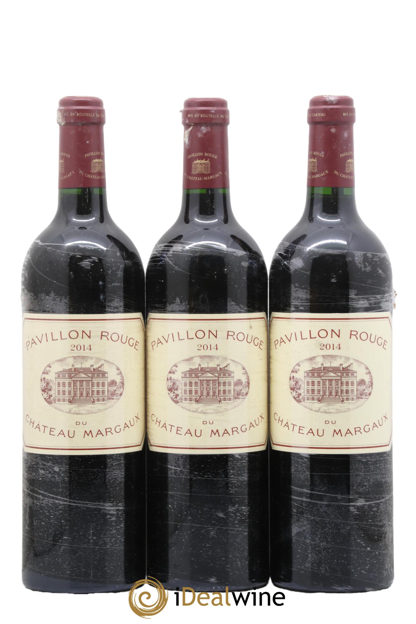 Pavillon Rouge du Château Margaux Second Vin 2014 - Lot of 3 bottles - 0